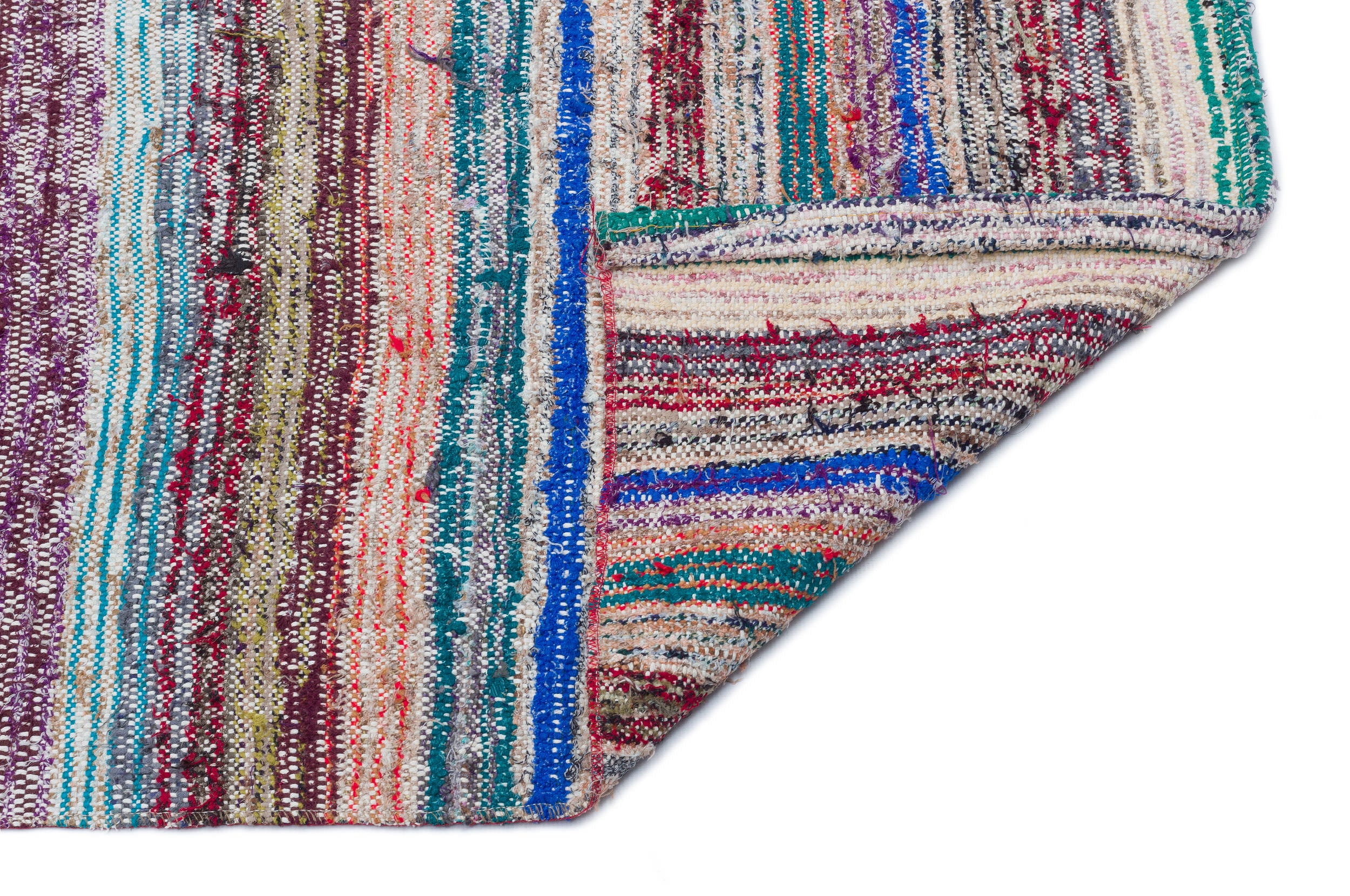 Chaput Over Dyed Kilim Rug 4'2'' x 10'2'' ft 127 x 310 cm