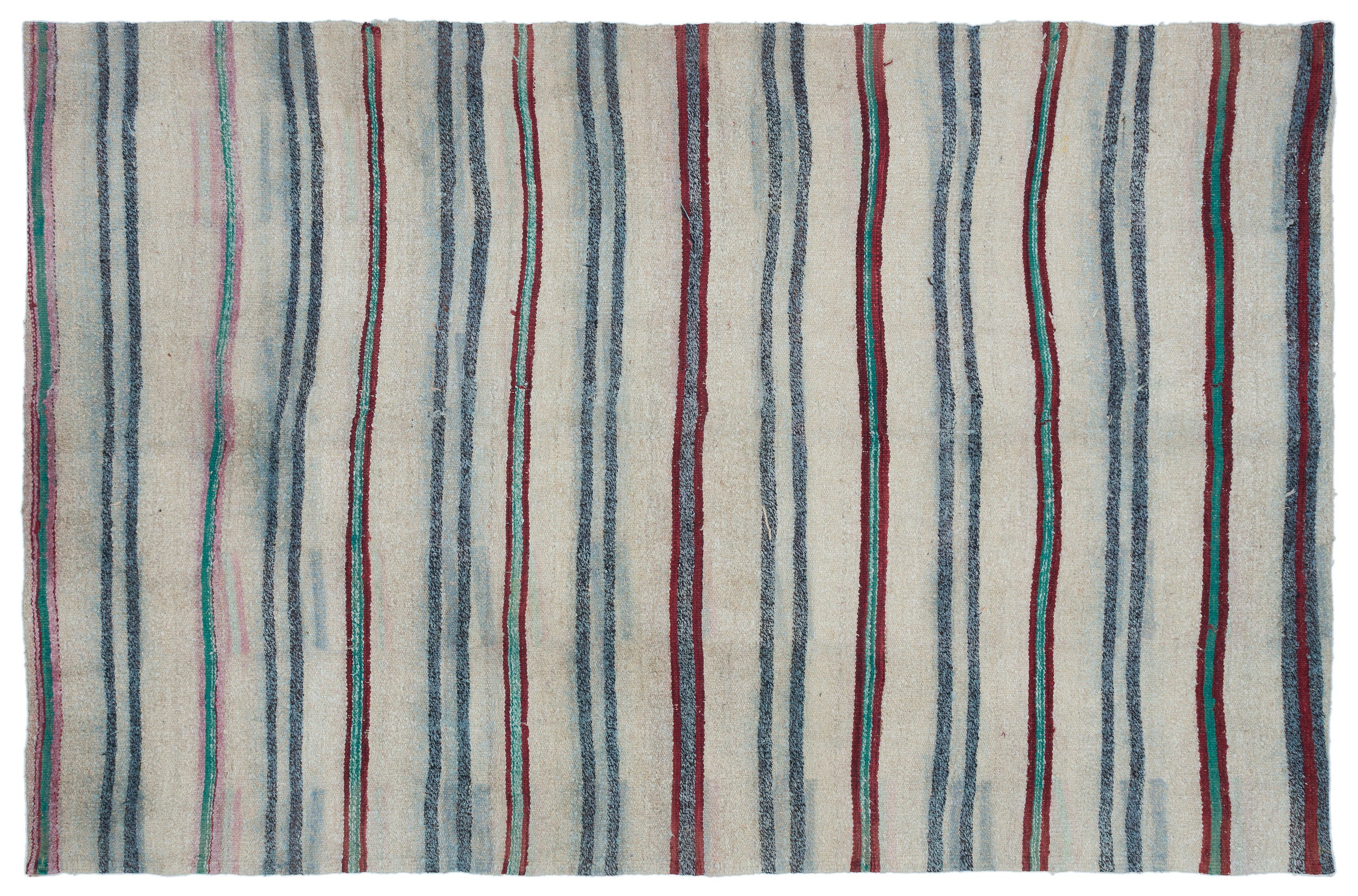 Chaput Over Dyed Kilim Rug 5'5'' x 8'4'' ft 164 x 255 cm