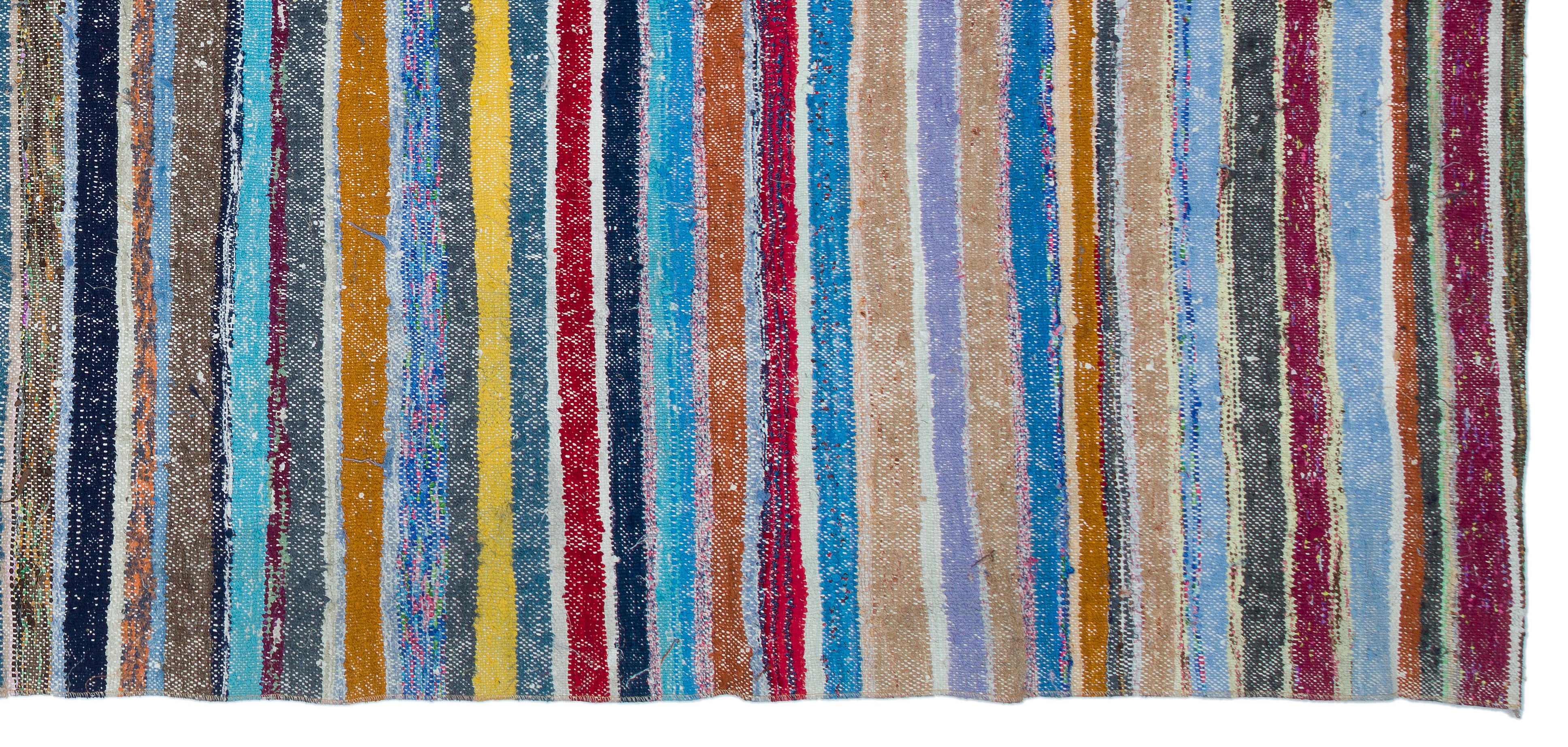 Chaput Over Dyed Kilim Rug 5'3'' x 11'5'' ft 160 x 347 cm