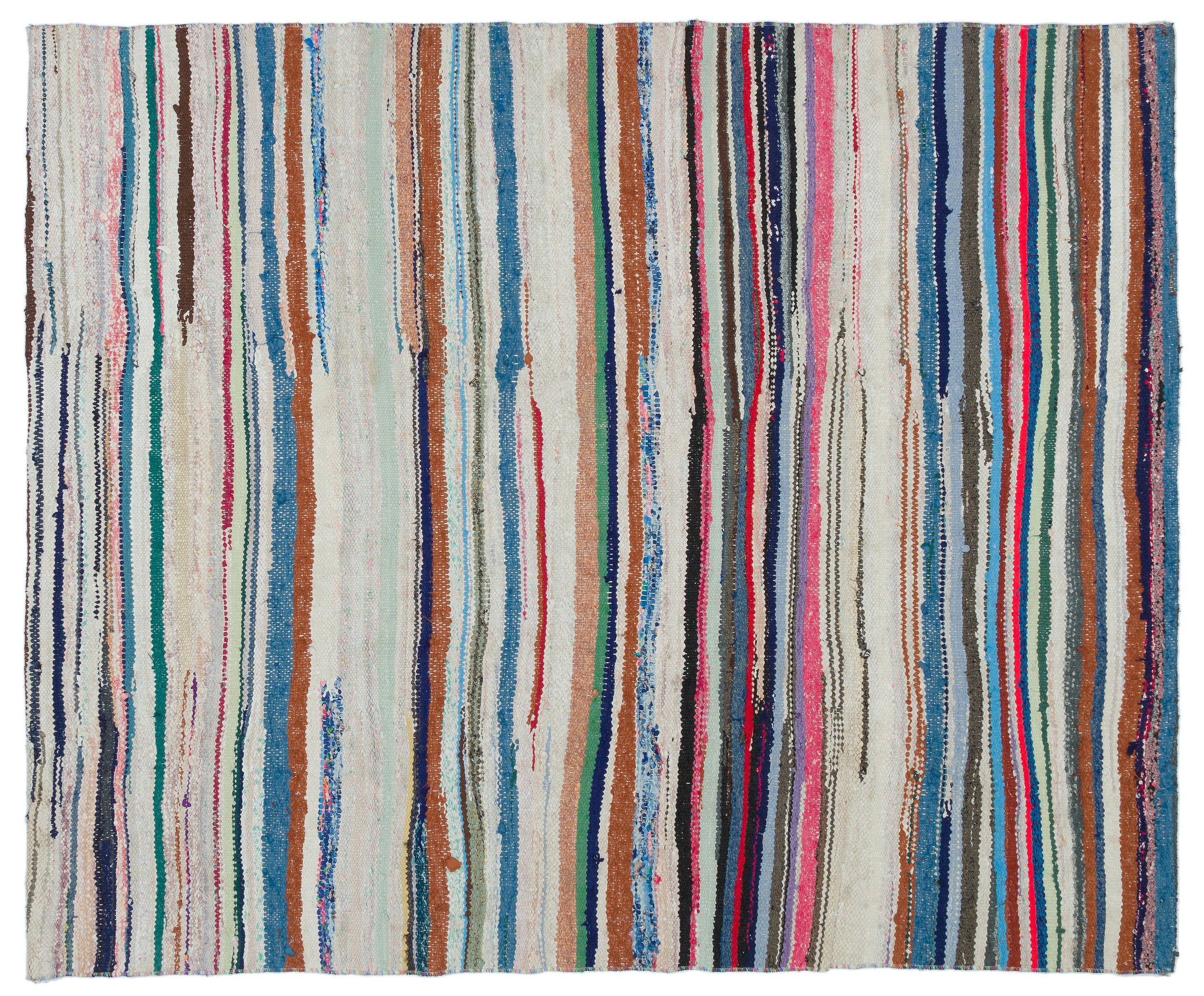 Chaput Over Dyed Kilim Rug 5'3'' x 6'5'' ft 160 x 195 cm