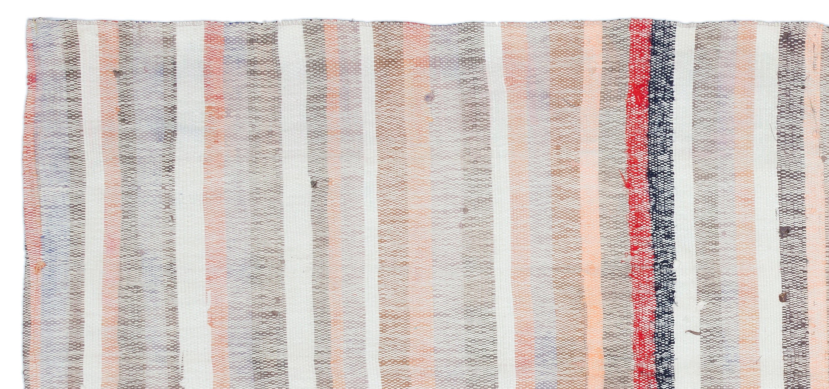 Chaput Over Dyed Kilim Rug 3'7'' x 7'11'' ft 110 x 241 cm