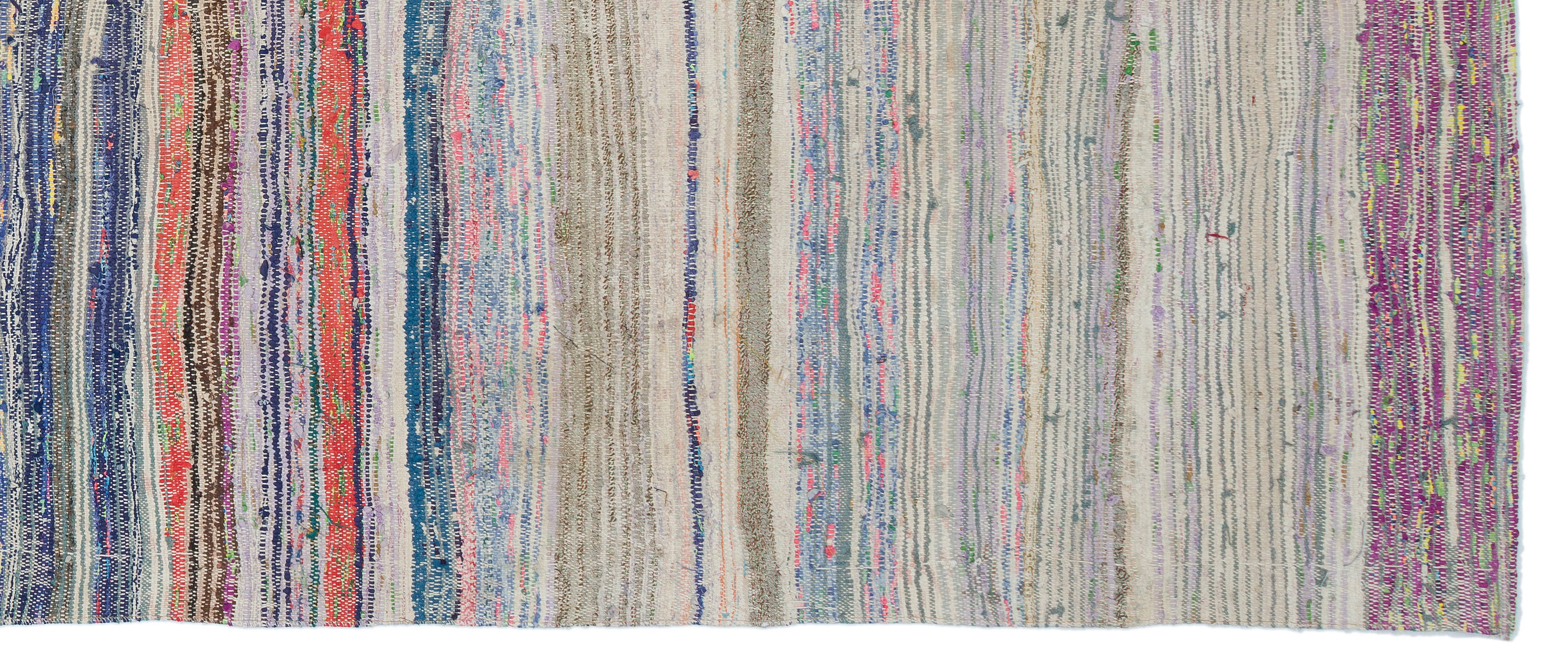 Chaput Over Dyed Kilim Rug 4'4'' x 10'6'' ft 132 x 321 cm