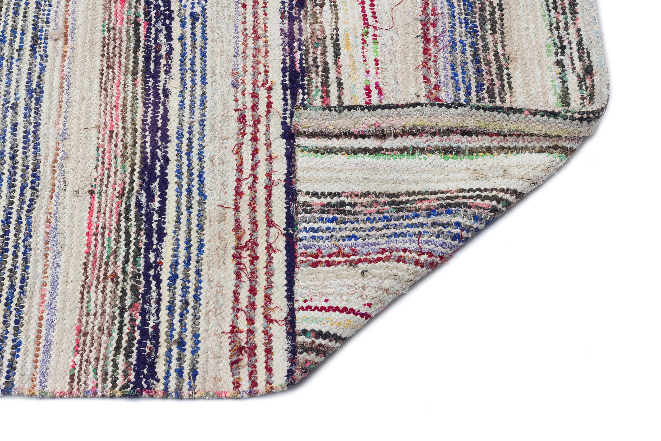 Chaput Over Dyed Kilim Rug 4'4'' x 10'3'' ft 132 x 312 cm
