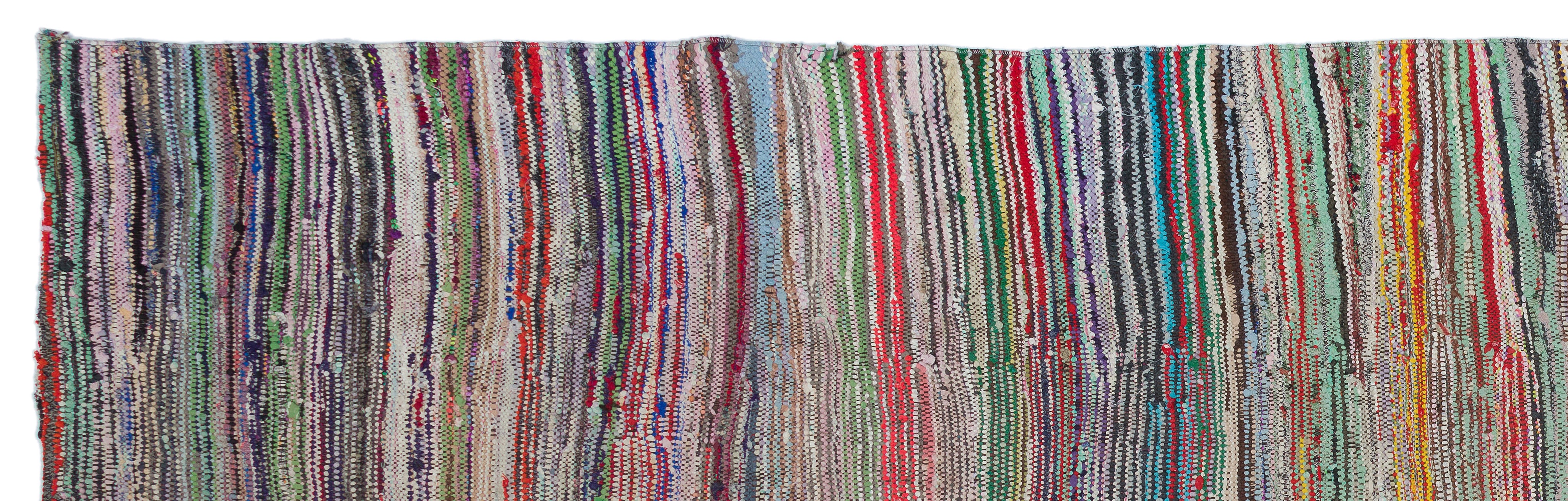 Chaput Over Dyed Kilim Rug 3'8'' x 12'0'' ft 112 x 367 cm