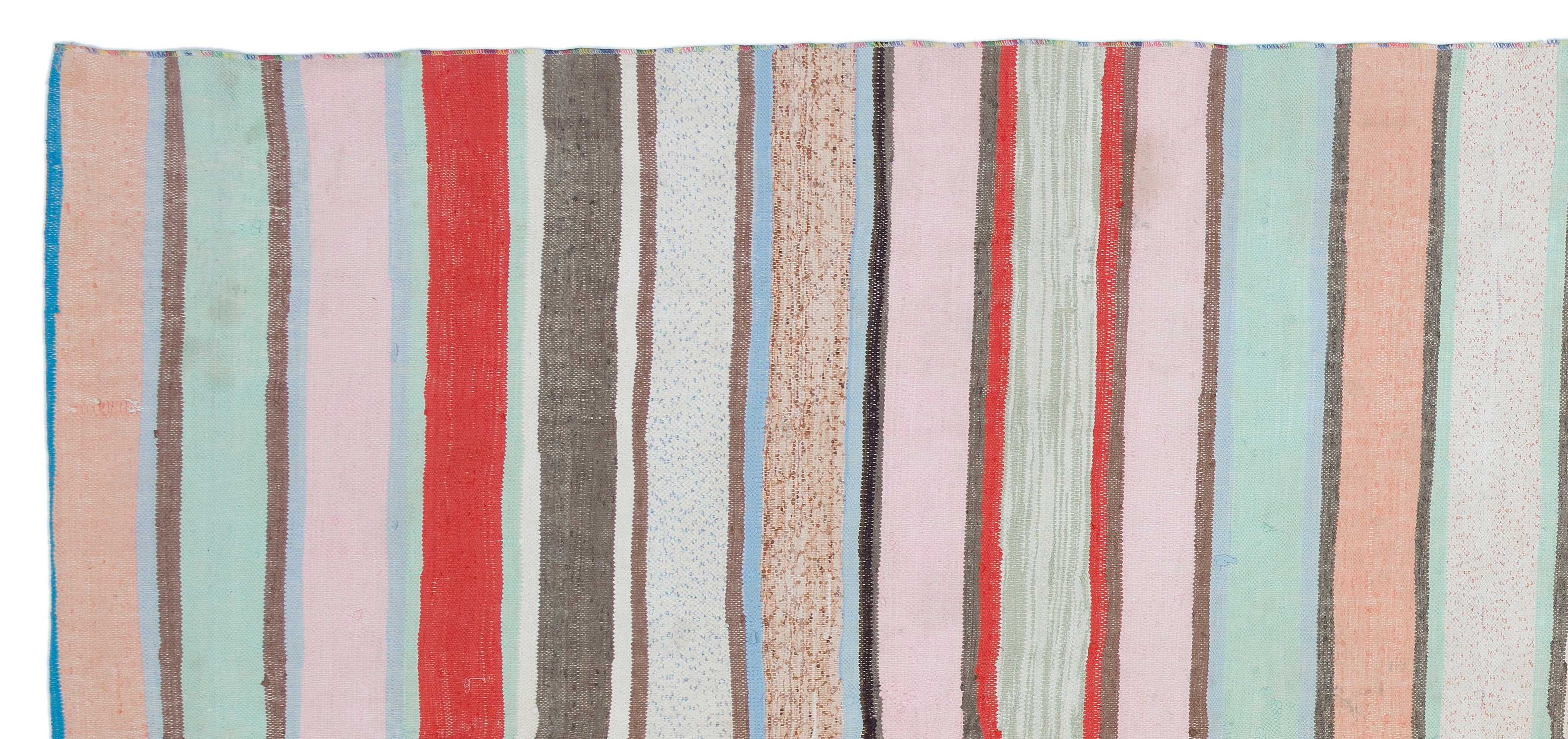 Chaput Over Dyed Kilim Rug 4'10'' x 10'10'' ft 148 x 331 cm