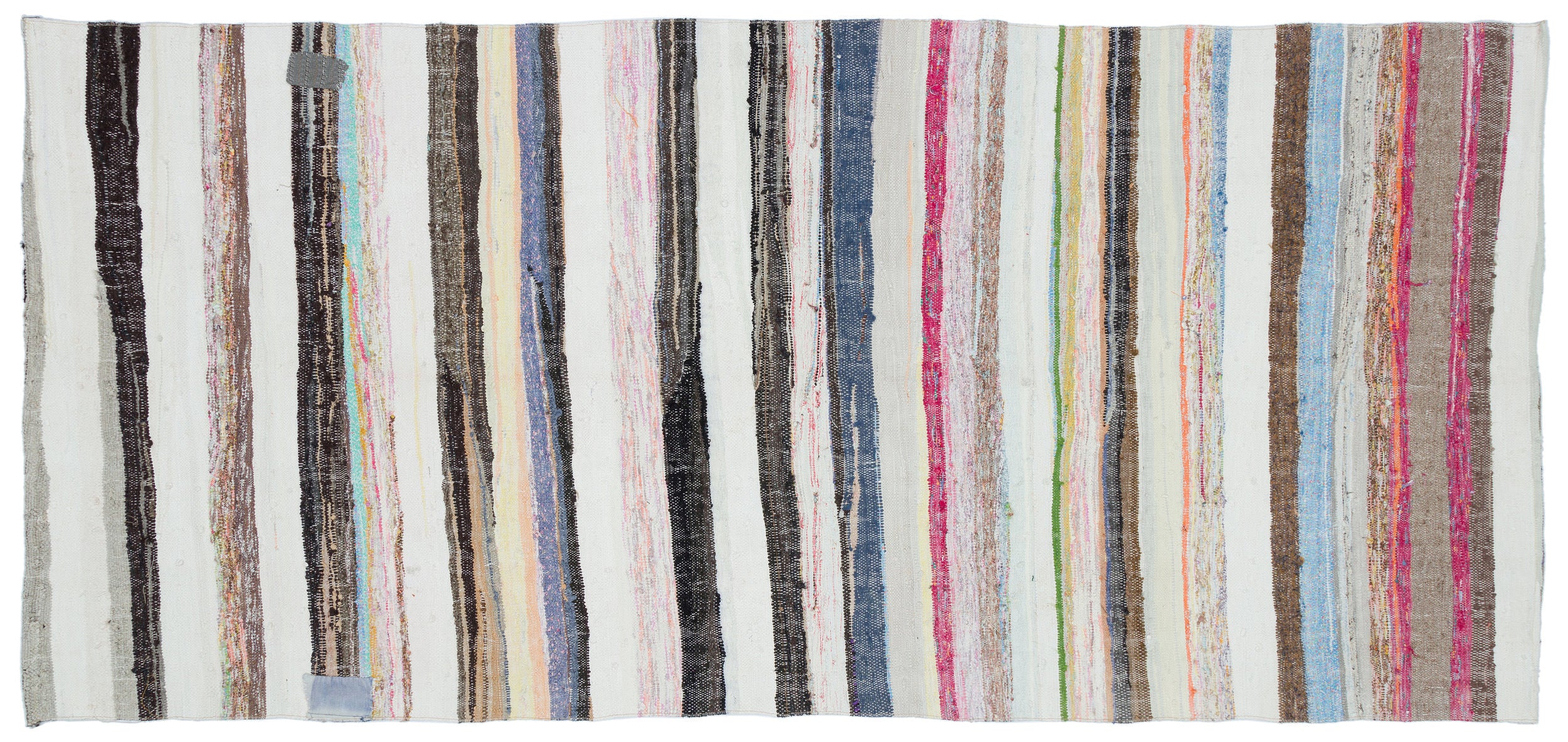 Chaput Over Dyed Kilim Rug 4'10'' x 10'4'' ft 148 x 315 cm