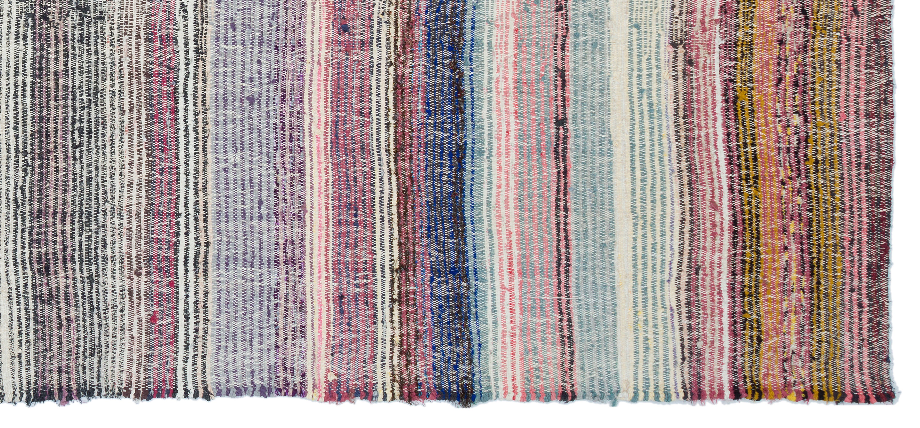 Chaput Over Dyed Kilim Rug 4'12'' x 11'4'' ft 152 x 345 cm