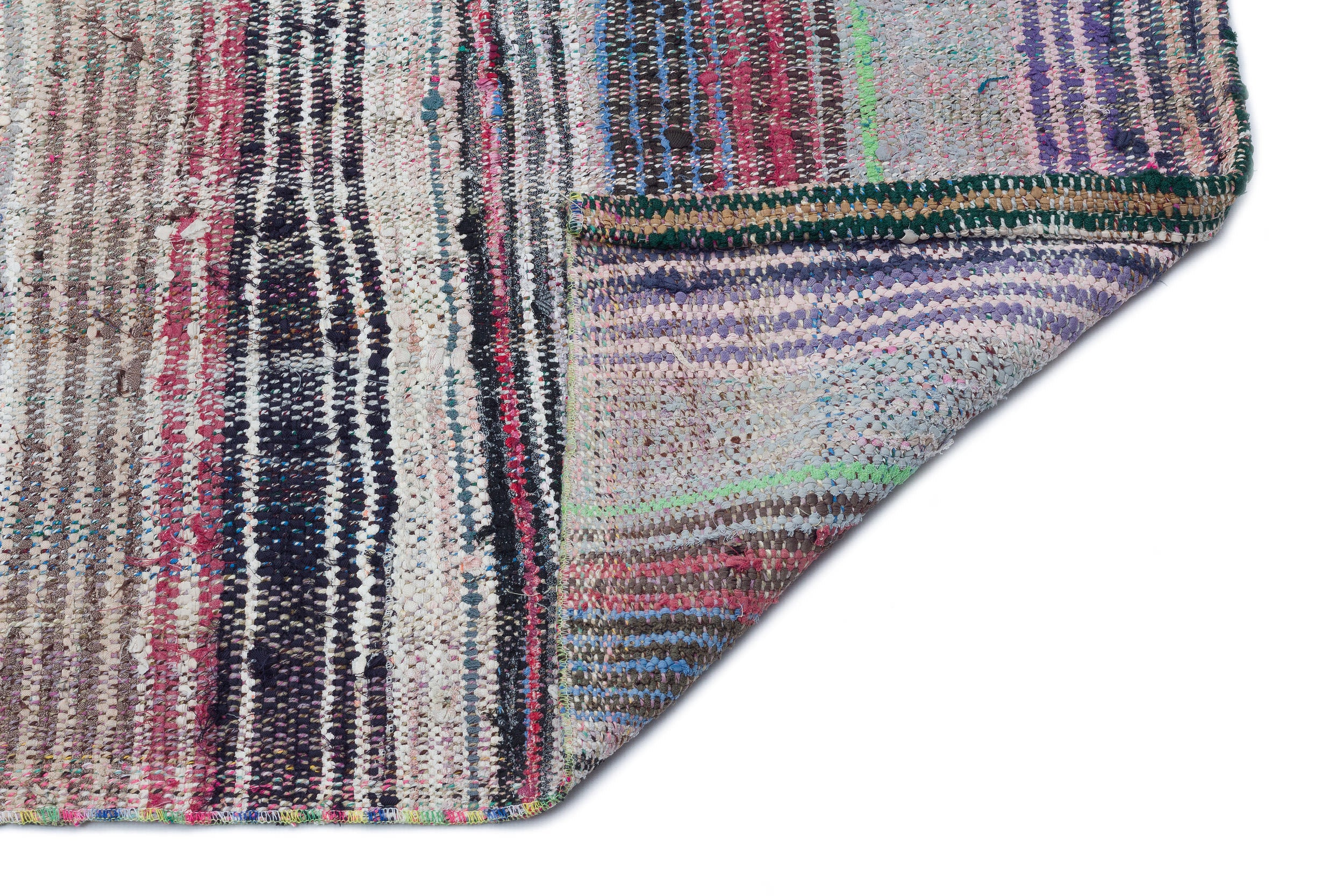 Chaput Over Dyed Kilim Rug 4'6'' x 9'3'' ft 138 x 283 cm