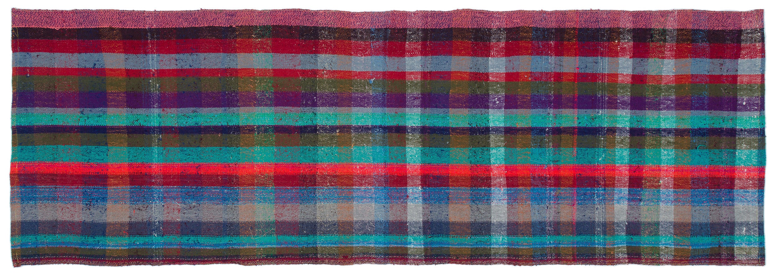 Chaput Over Dyed Kilim Rug 2'10'' x 8'6'' ft 87 x 258 cm