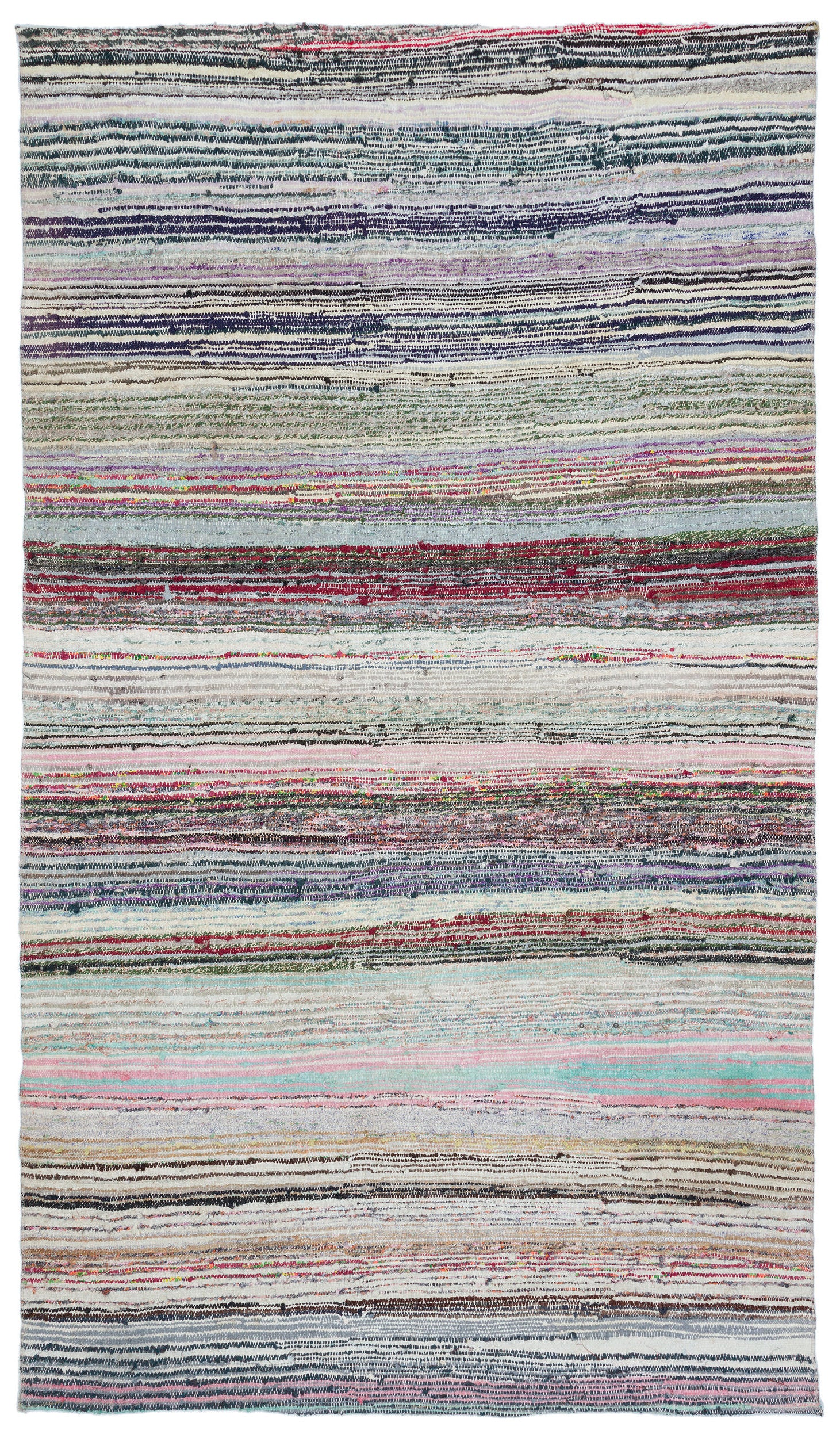 Chaput Over Dyed Kilim Rug 5'6'' x 9'9'' ft 167 x 298 cm