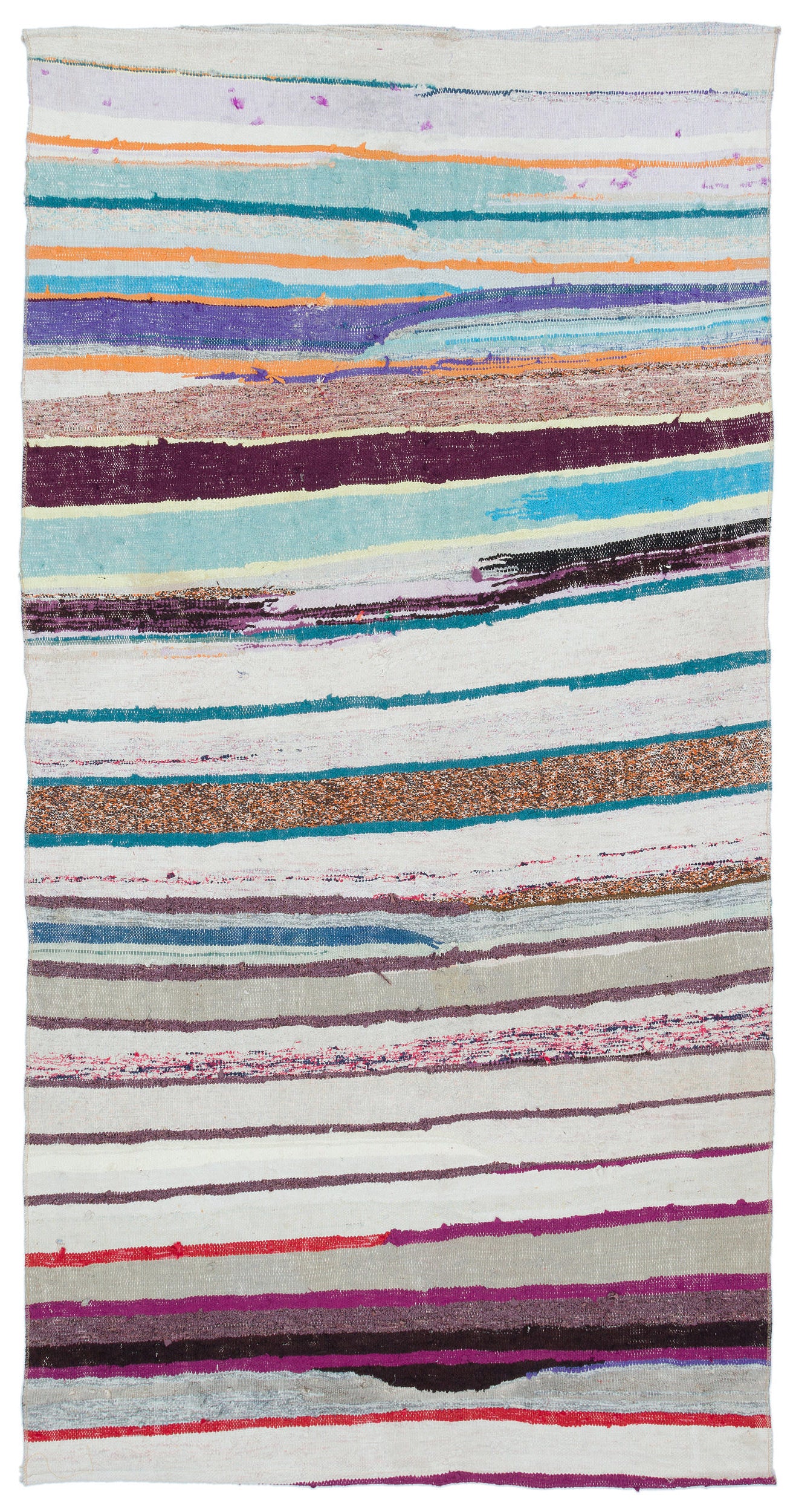 Chaput Over Dyed Kilim Rug 4'1'' x 8'2'' ft 125 x 248 cm