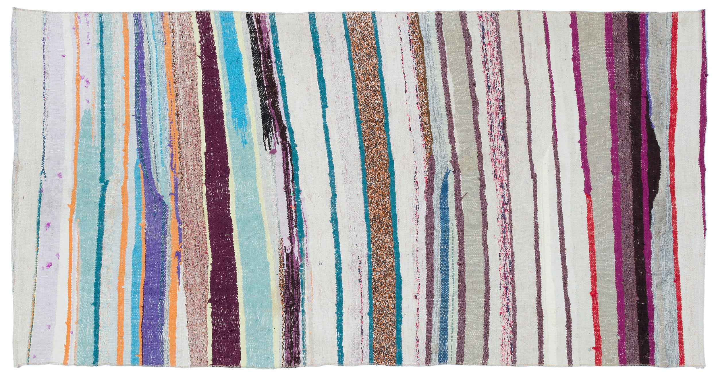 Chaput Over Dyed Kilim Rug 4'1'' x 8'2'' ft 125 x 248 cm