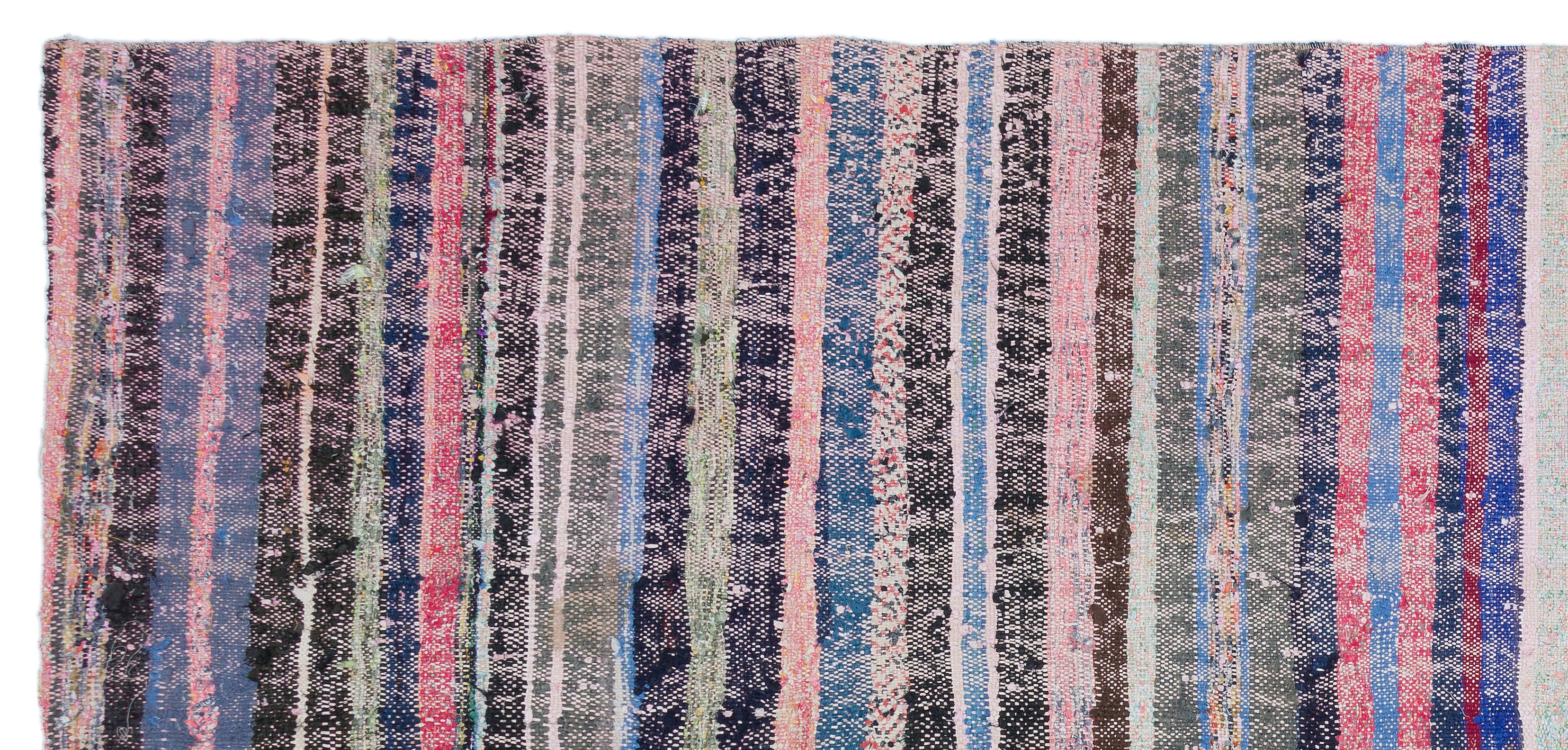 Chaput Over Dyed Kilim Rug 4'6'' x 9'10'' ft 138 x 300 cm