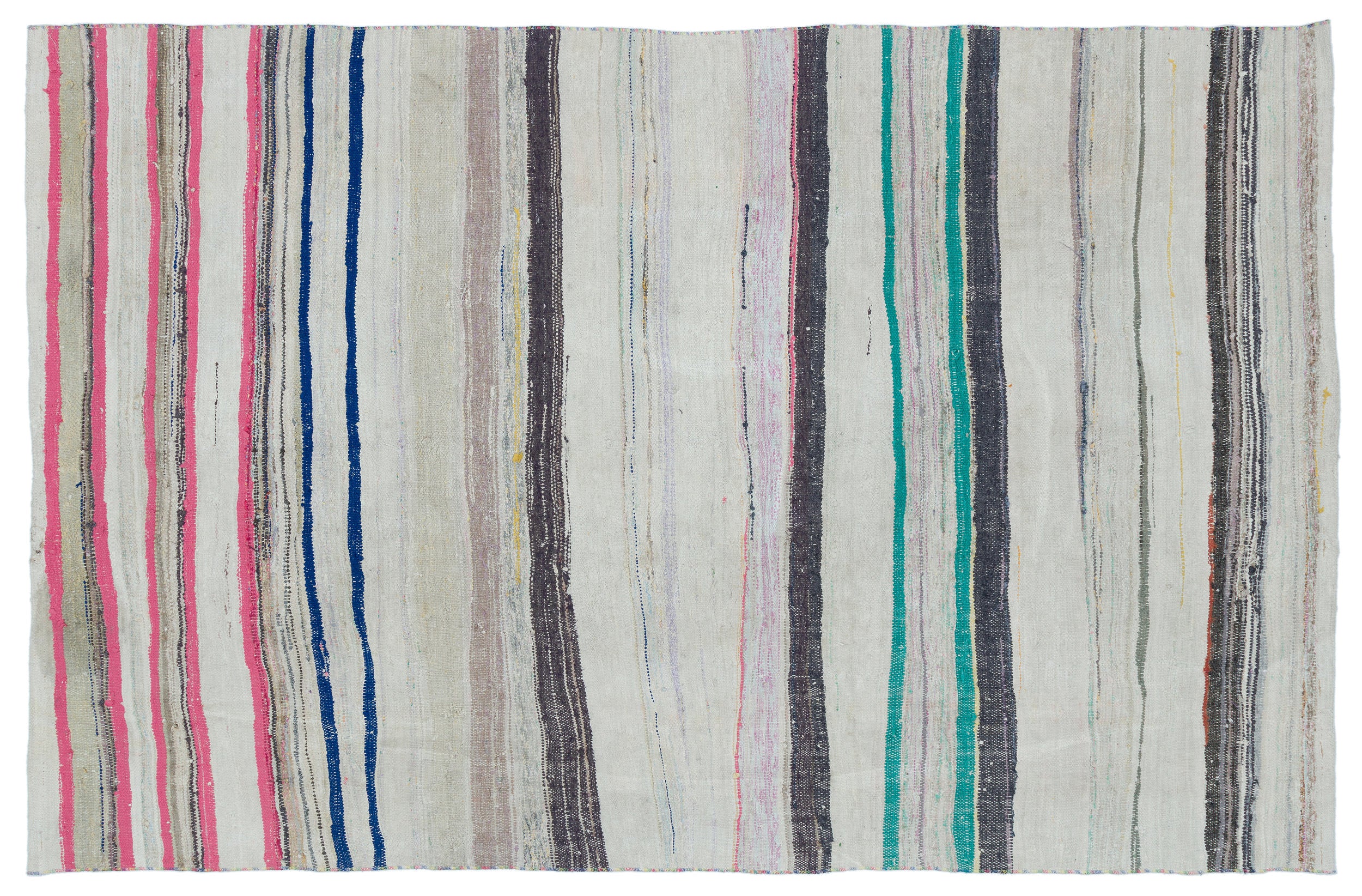 Chaput Over Dyed Kilim Rug 5'5'' x 8'5'' ft 165 x 257 cm