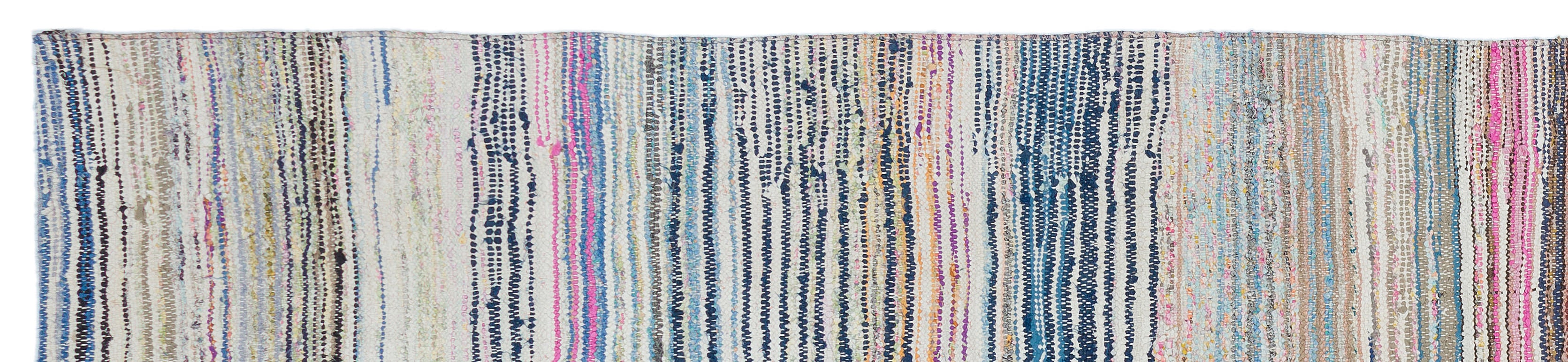 Chaput Over Dyed Kilim Rug 2'2'' x 9'12'' ft 65 x 304 cm