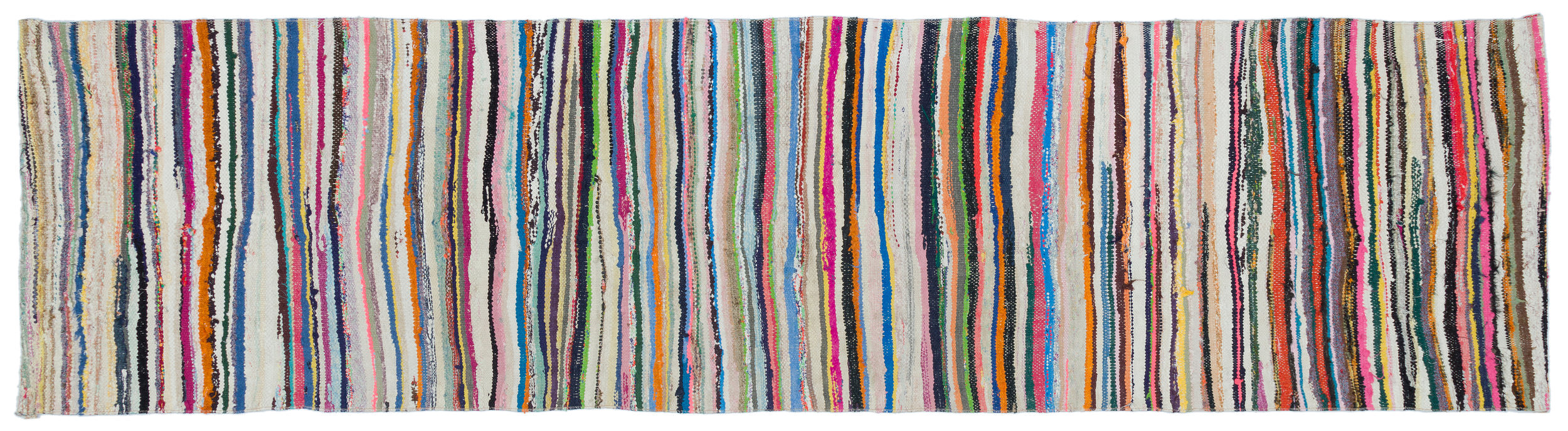 Chaput Over Dyed Kilim Rug 2'8'' x 10'5'' ft 82 x 318 cm