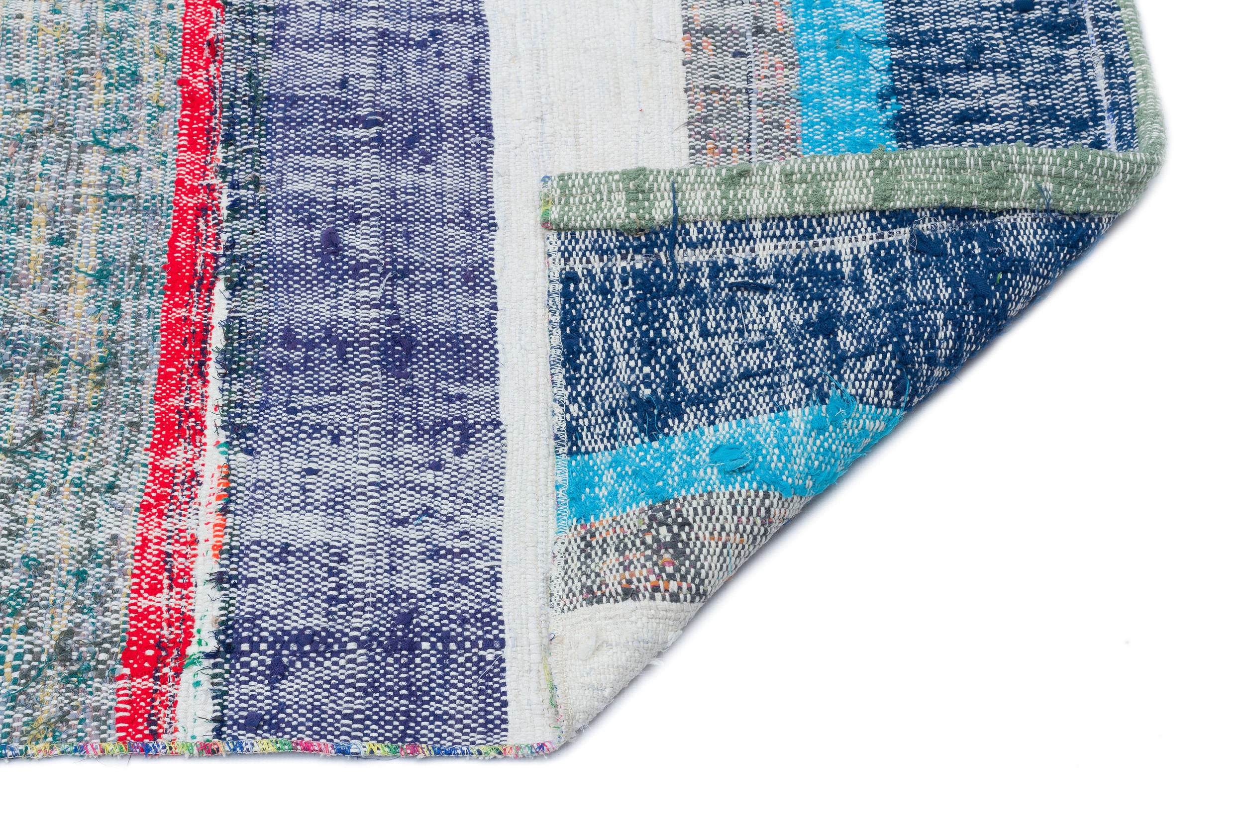Chaput Over Dyed Kilim Rug 3'3'' x 9'11'' ft 100 x 302 cm