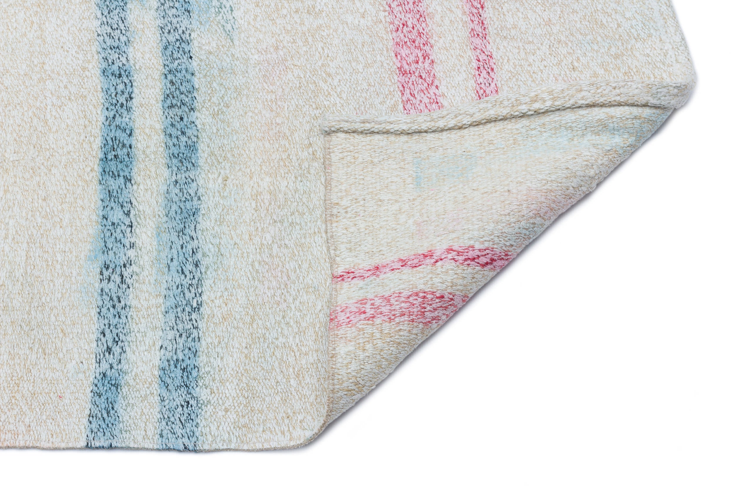 Chaput Over Dyed Kilim Rug 3'8'' x 8'5'' ft 111 x 257 cm