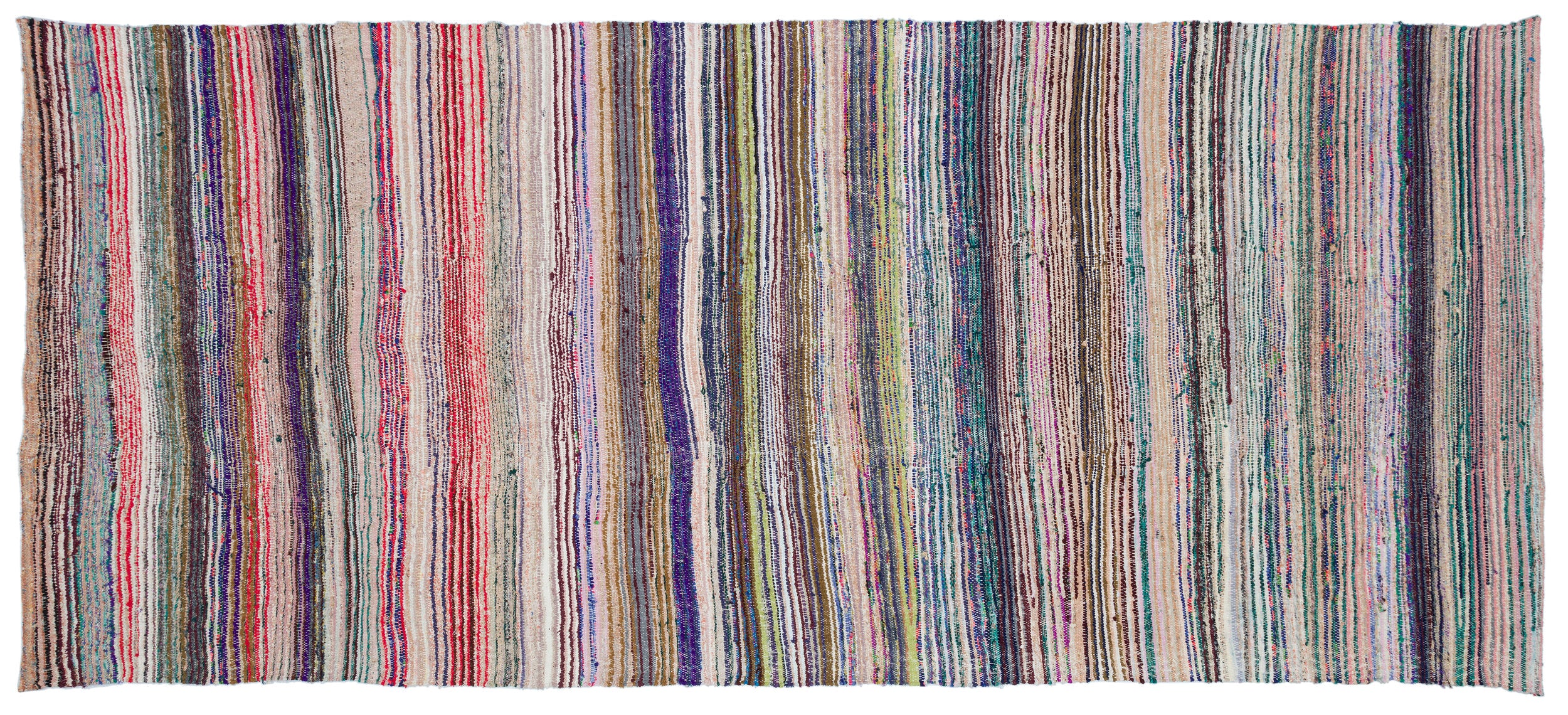 Chaput Over Dyed Kilim Rug 5'1'' x 11'10'' ft 156 x 360 cm