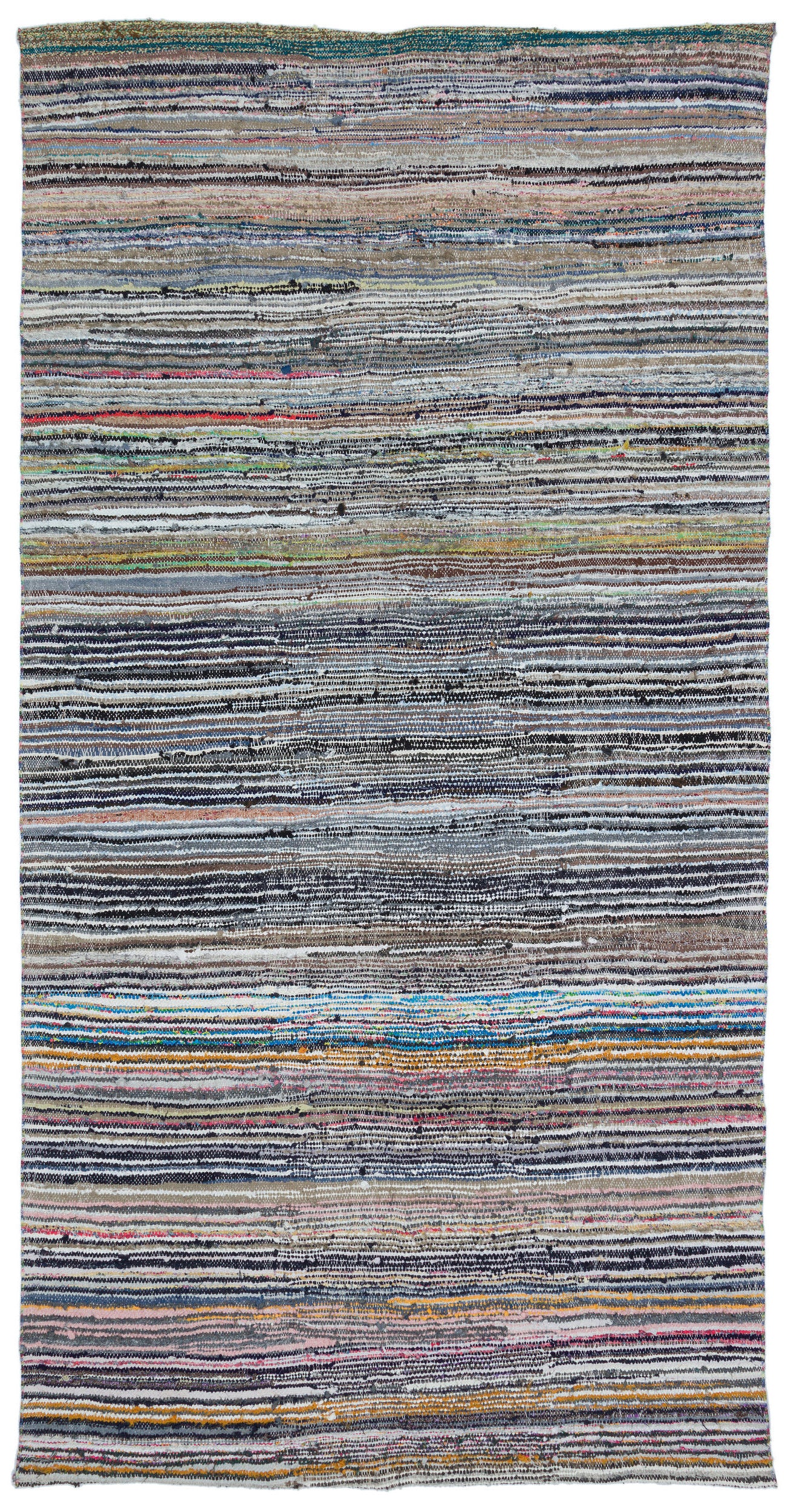 Chaput Over Dyed Kilim Rug 5'5'' x 10'2'' ft 164 x 310 cm
