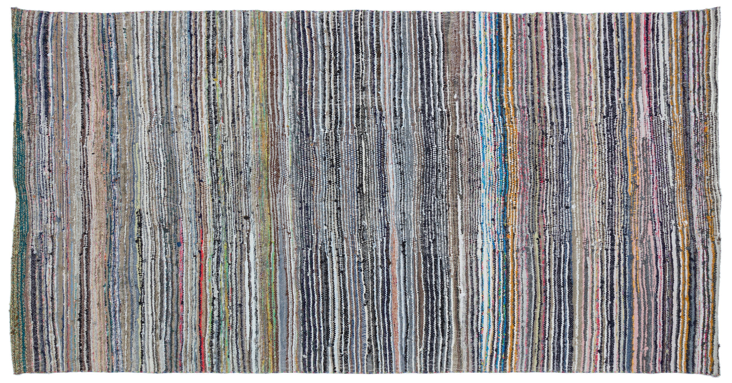 Chaput Over Dyed Kilim Rug 5'5'' x 10'2'' ft 164 x 310 cm