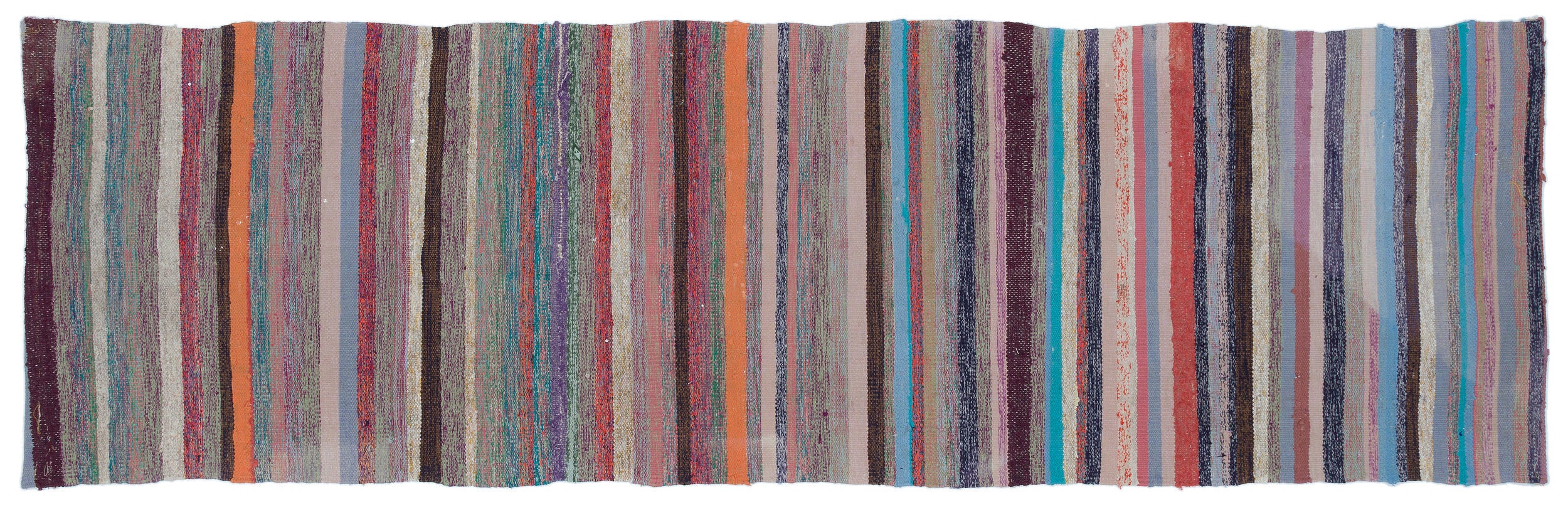 Chaput Over Dyed Kilim Rug 2'5'' x 8'1'' ft 74 x 246 cm