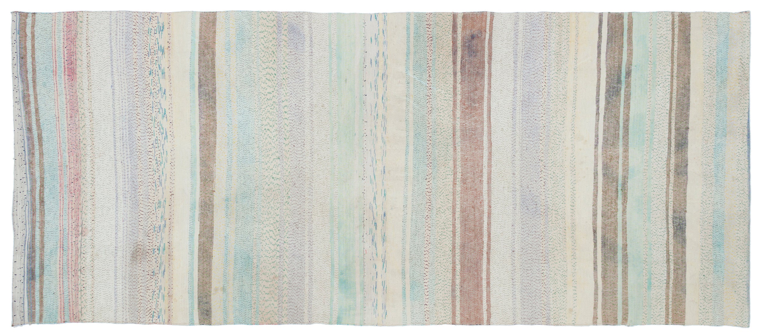 Chaput Over Dyed Kilim Rug 4'1'' x 9'10'' ft 125 x 300 cm