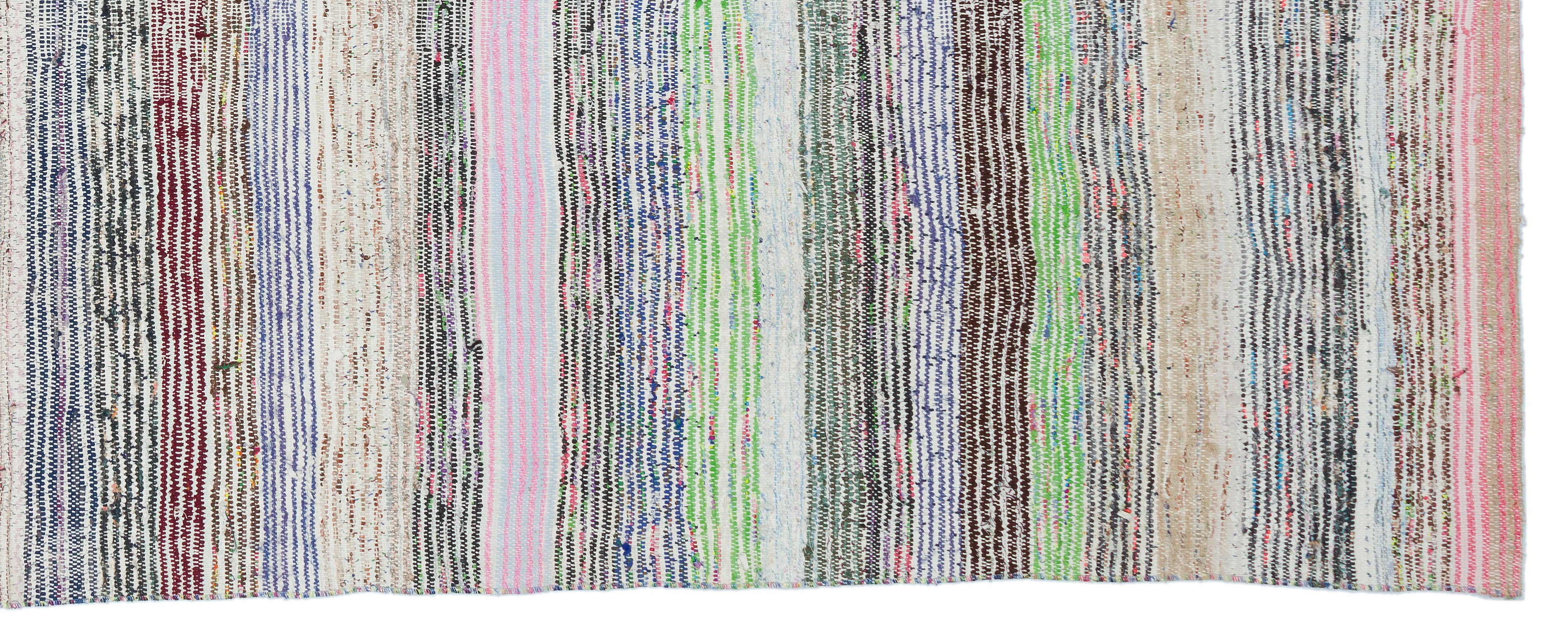 Chaput Over Dyed Kilim Rug 4'5'' x 11'2'' ft 134 x 340 cm