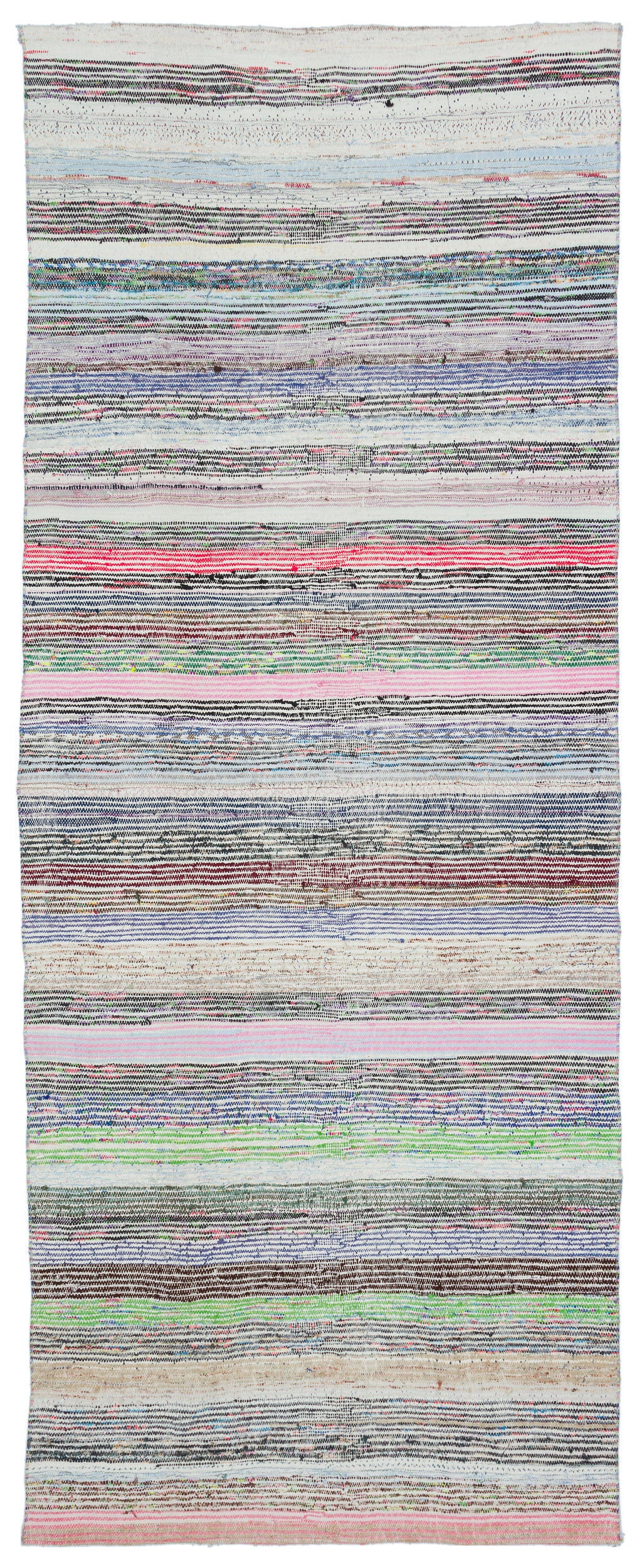 Chaput Over Dyed Kilim Rug 4'5'' x 11'2'' ft 134 x 340 cm