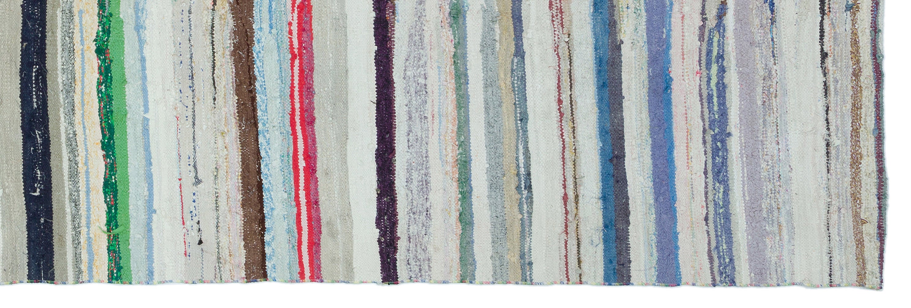 Chaput Over Dyed Kilim Rug 4'4'' x 12'12'' ft 131 x 396 cm