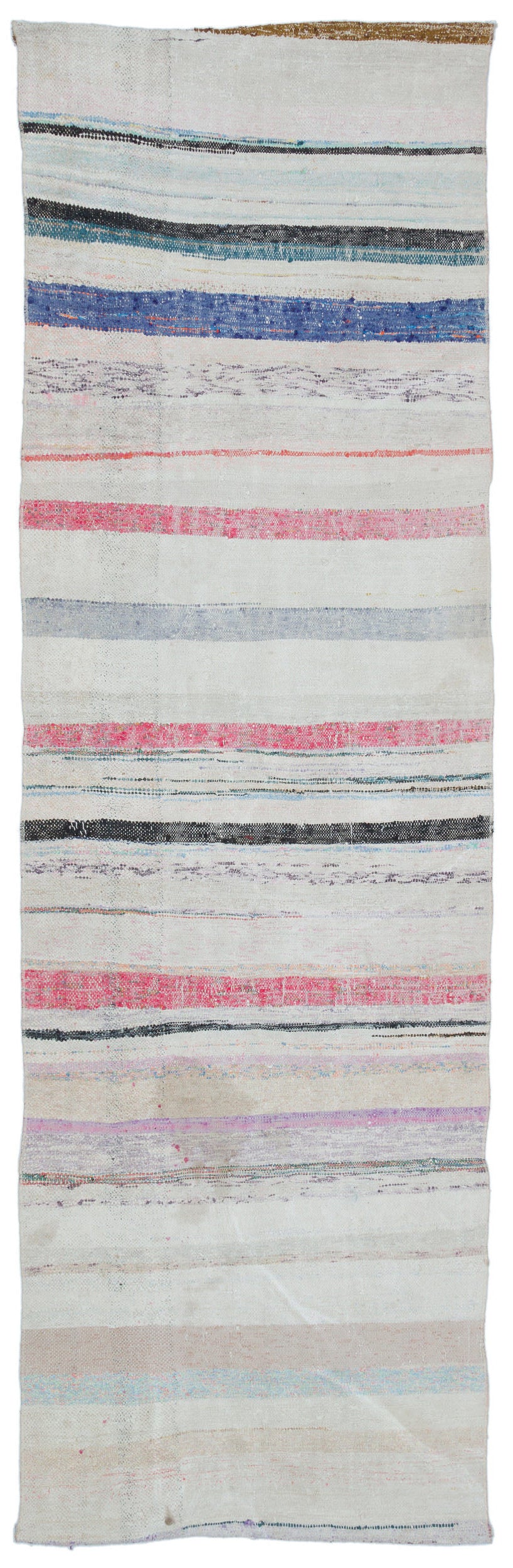 Chaput Over Dyed Kilim Rug 2'7'' x 8'7'' ft 80 x 261 cm