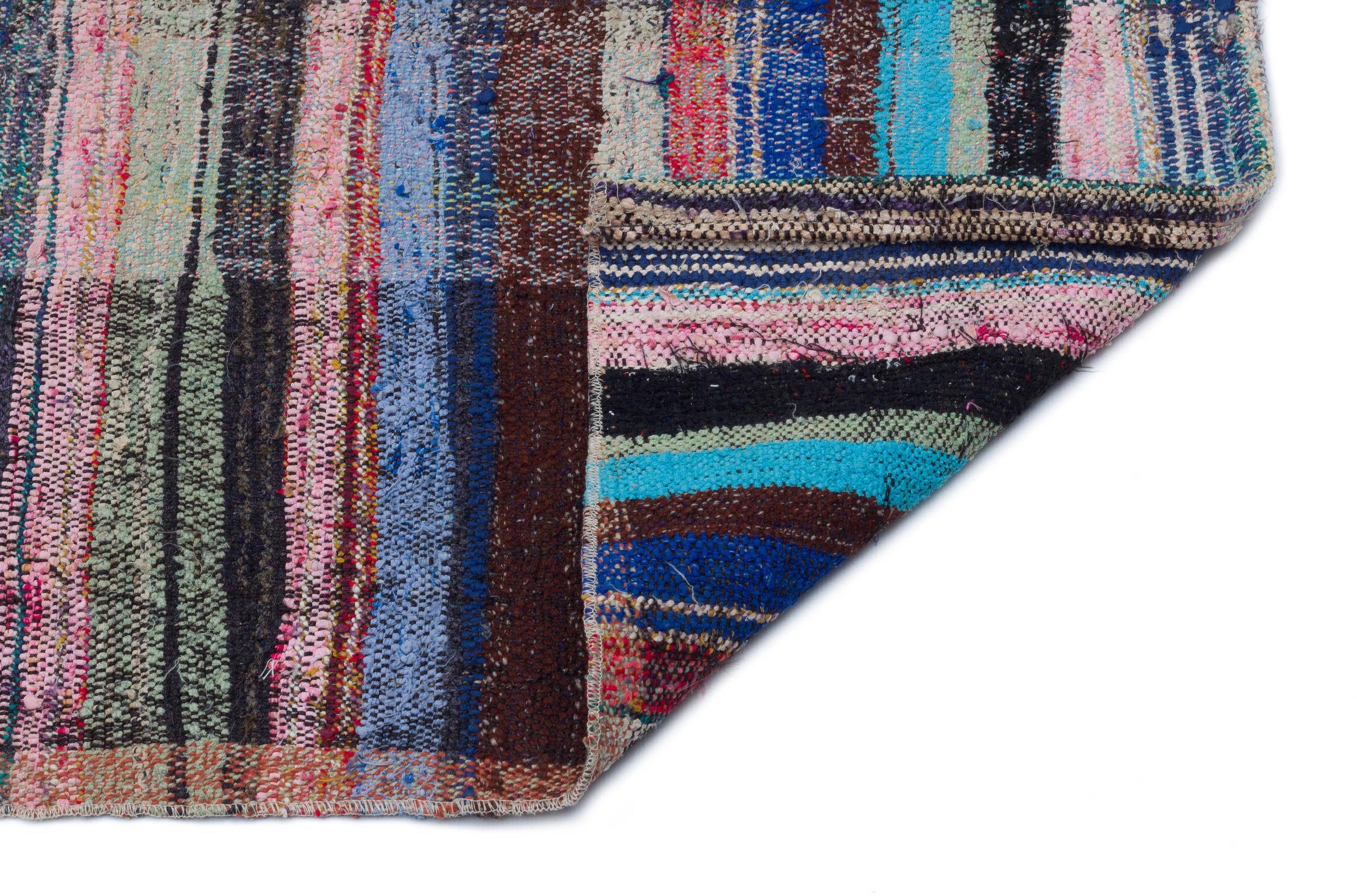Chaput Over Dyed Kilim Rug 3'11'' x 9'6'' ft 120 x 290 cm