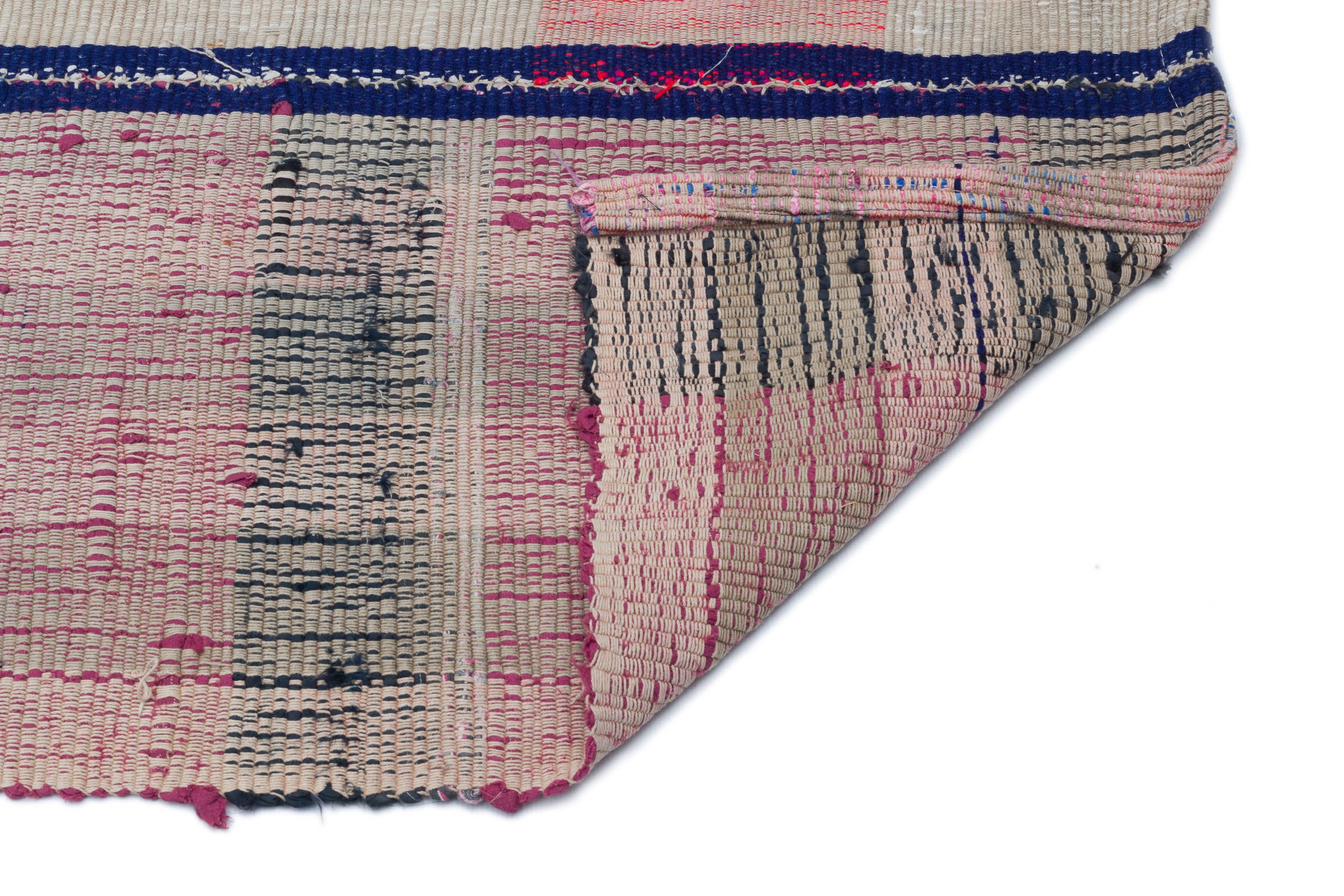 Chaput Over Dyed Kilim Rug 2'7'' x 10'3'' ft 78 x 313 cm