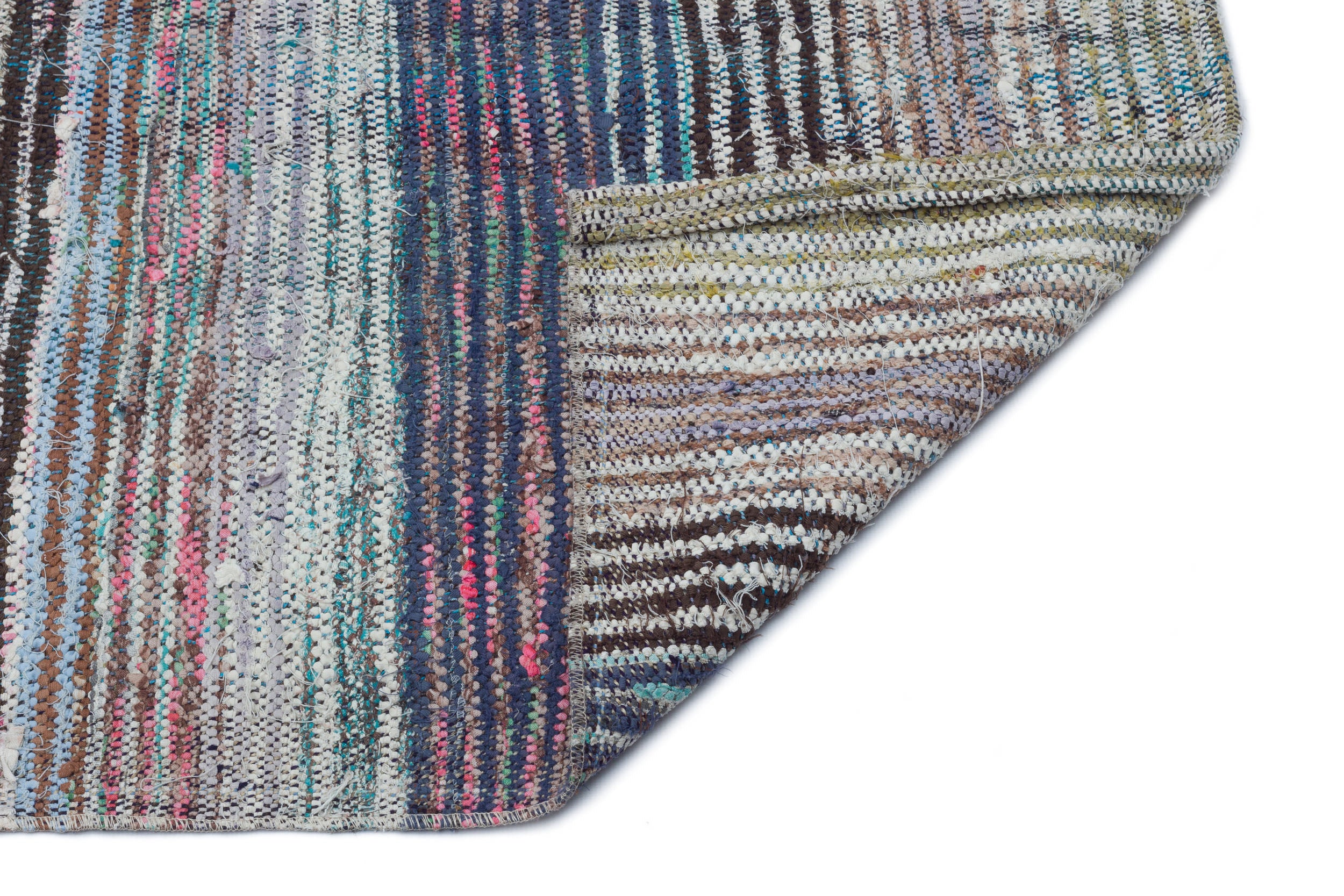 Chaput Over Dyed Kilim Rug 4'6'' x 9'4'' ft 136 x 284 cm