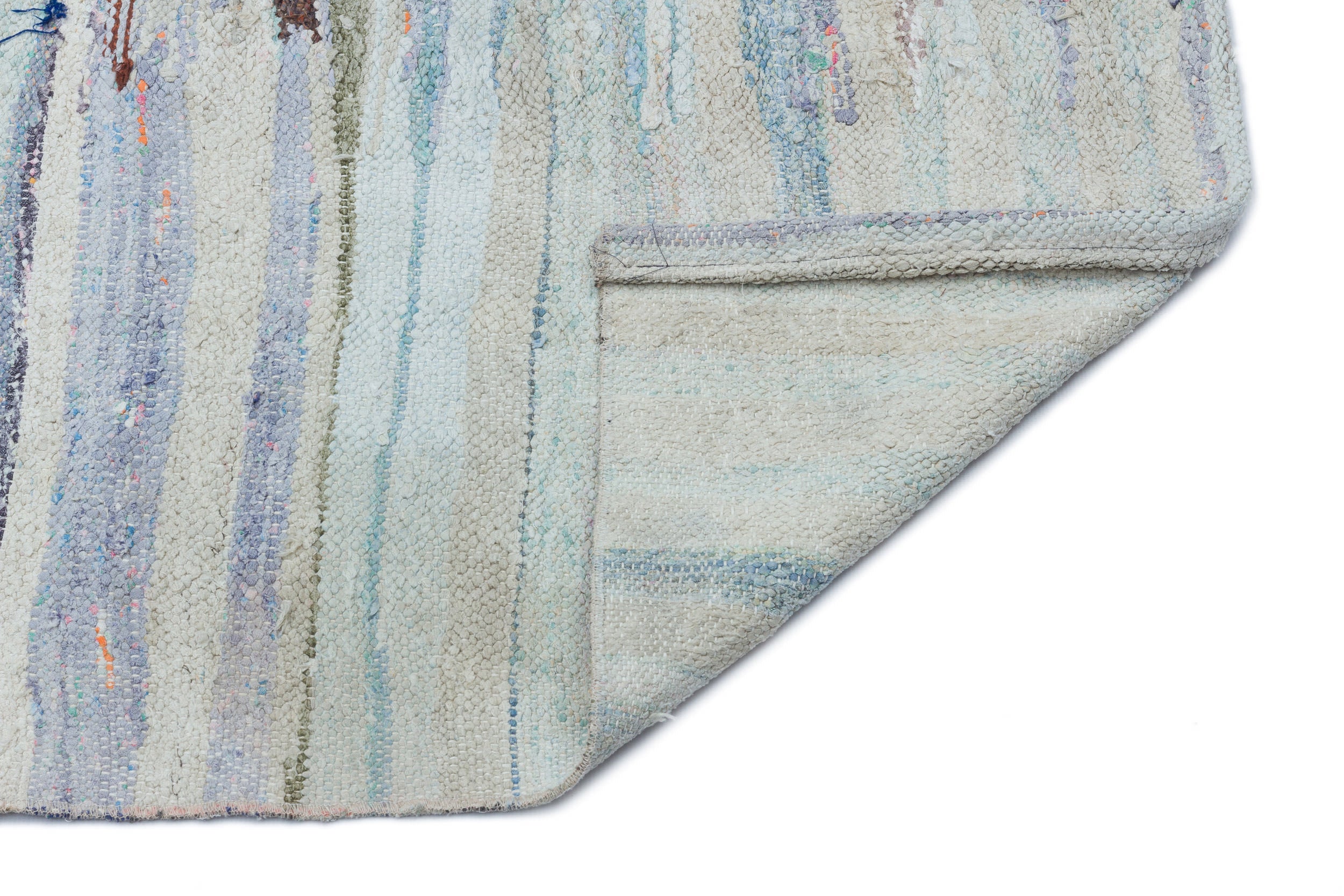 Chaput Over Dyed Kilim Rug 4'4'' x 6'8'' ft 132 x 203 cm