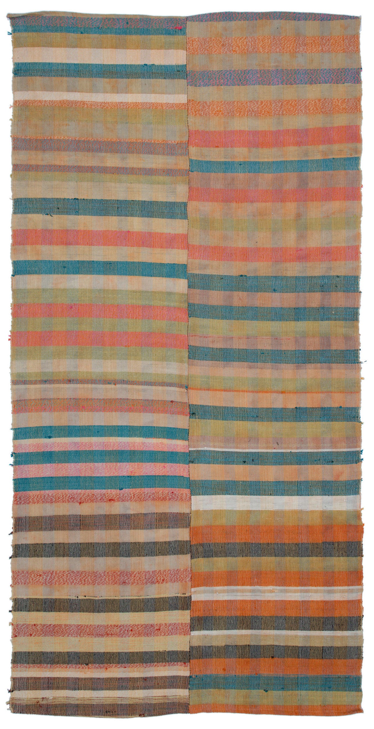 Chaput Over Dyed Kilim Rug 5'2'' x 10'6'' ft 158 x 320 cm