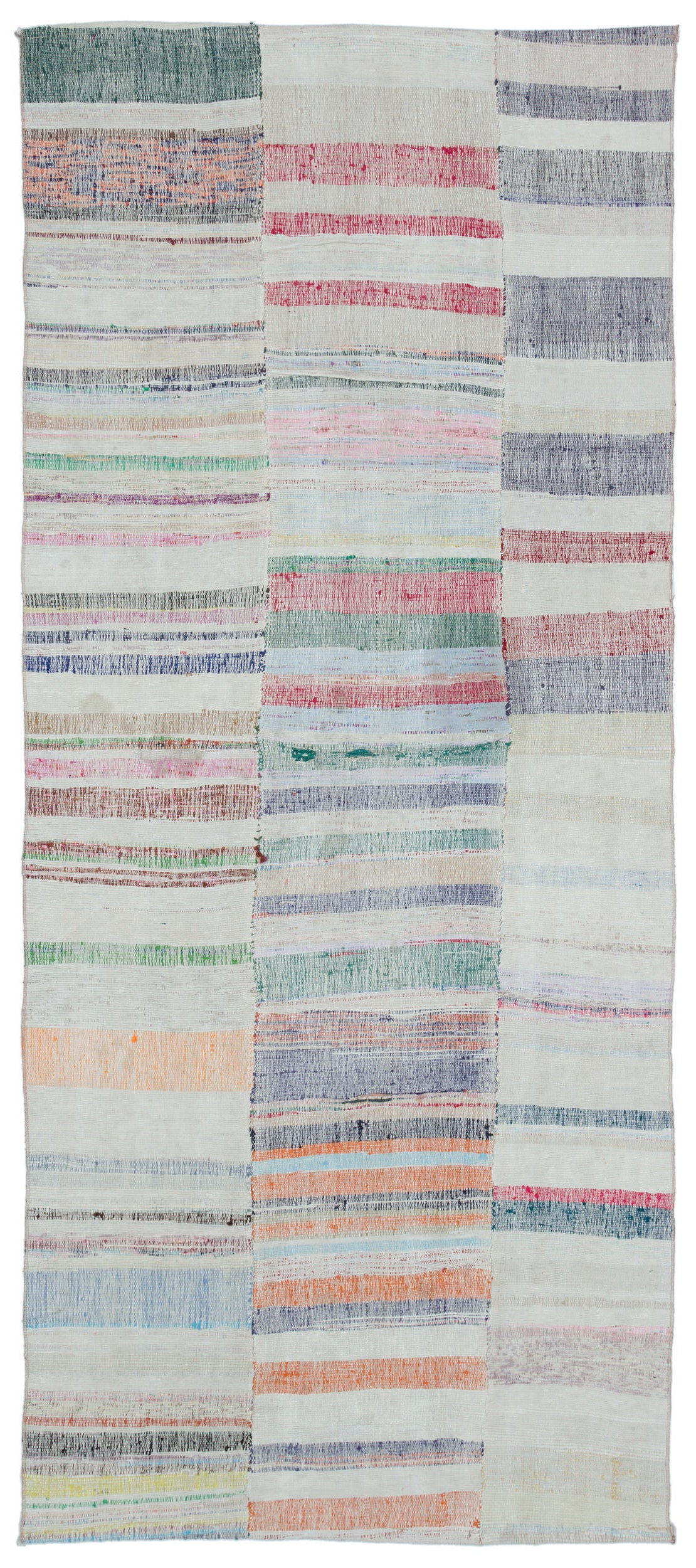 Chaput Over Dyed Kilim Rug 4'0'' x 9'9'' ft 123 x 297 cm