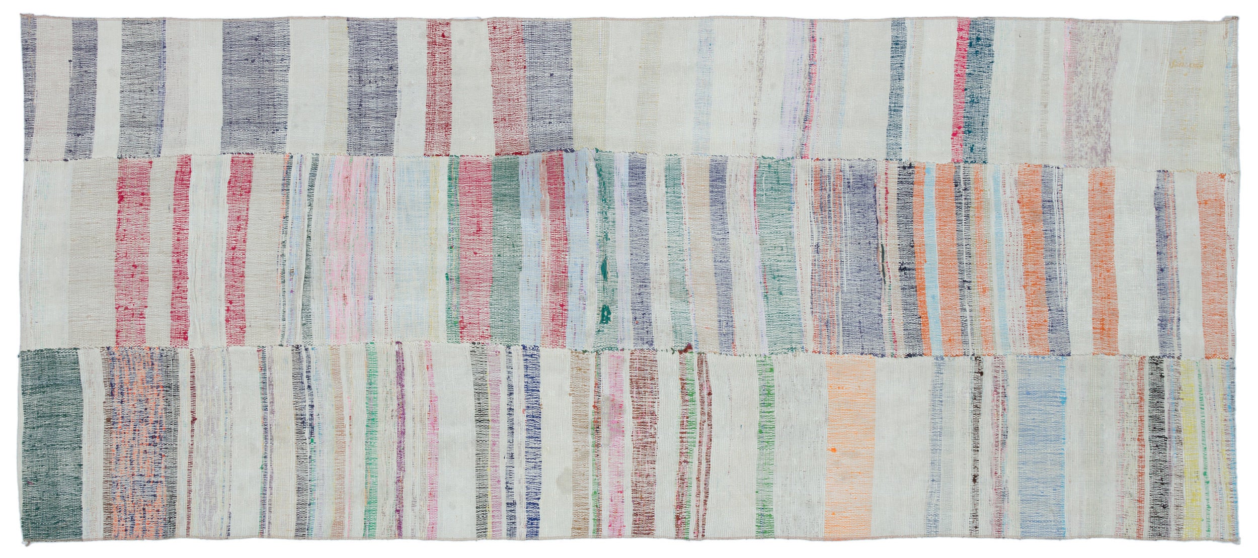 Chaput Over Dyed Kilim Rug 4'0'' x 9'9'' ft 123 x 297 cm