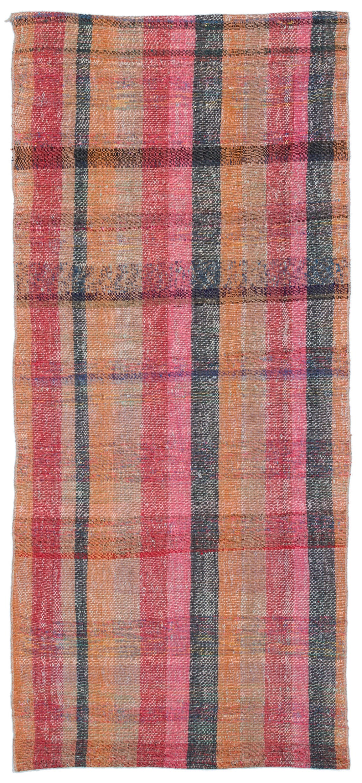 Chaput Over Dyed Kilim Rug 3'3'' x 7'6'' ft 100 x 228 cm