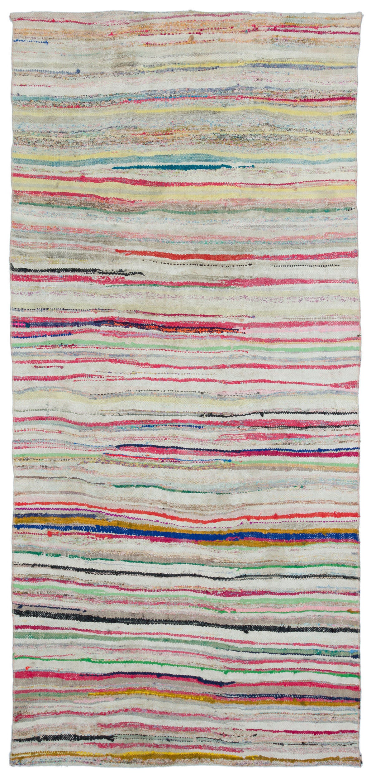 Chaput Over Dyed Kilim Rug 4'6'' x 9'9'' ft 138 x 296 cm