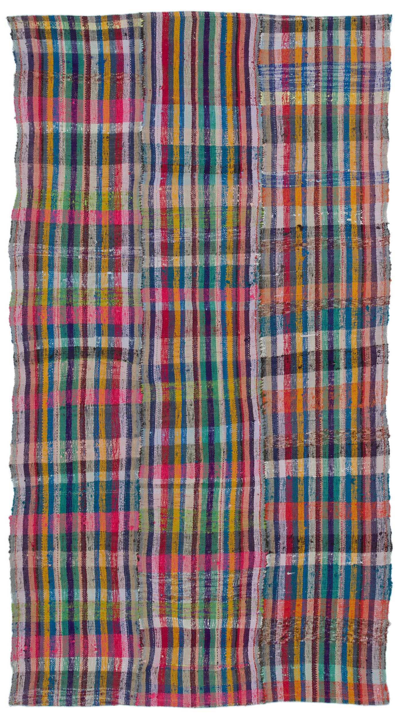 Chaput Over Dyed Kilim Rug 4'6'' x 7'11'' ft 136 x 242 cm