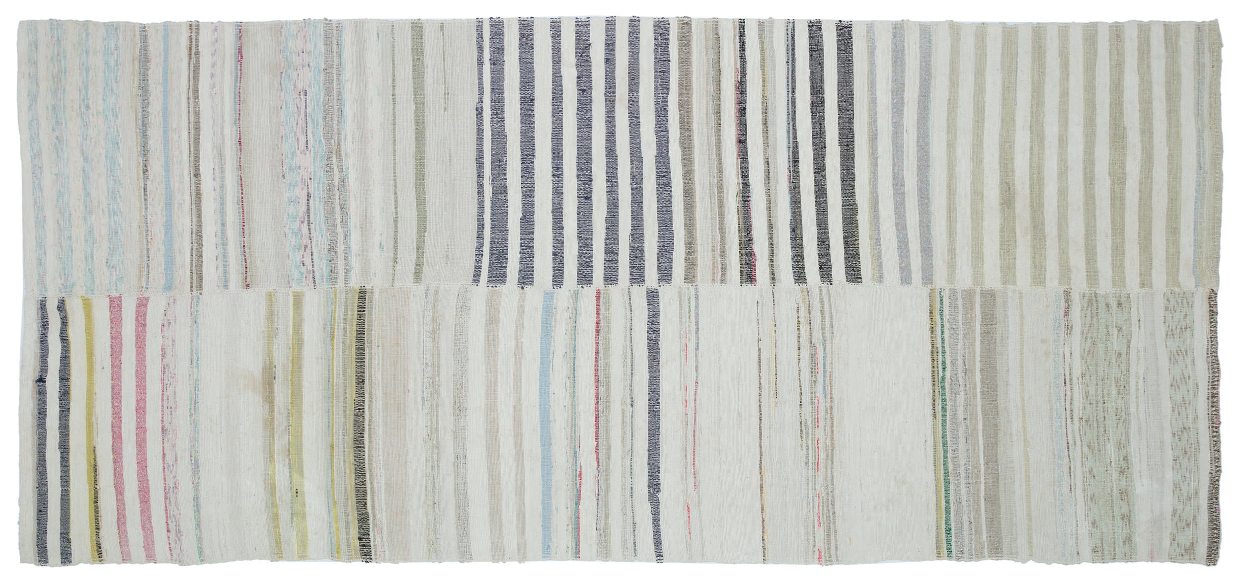 Chaput Over Dyed Kilim Rug 5'9'' x 12'8'' ft 176 x 385 cm