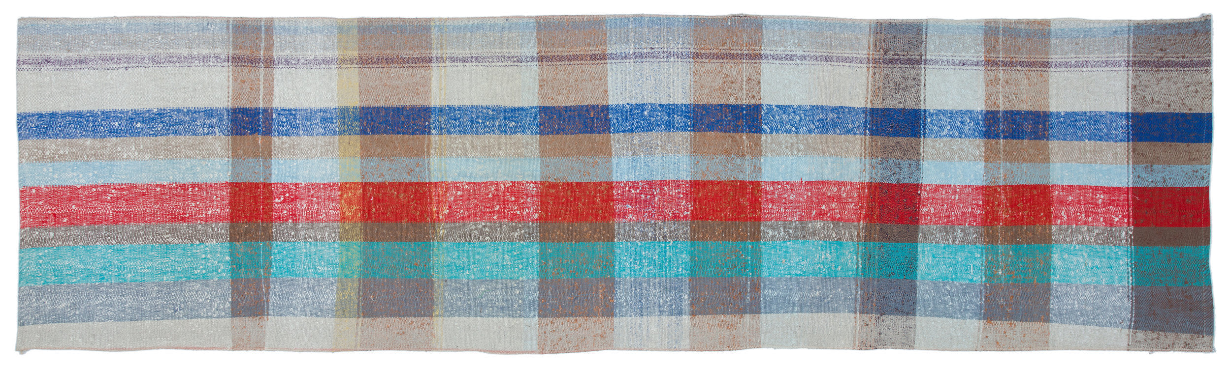 Chaput Over Dyed Kilim Rug 2'8'' x 9'12'' ft 82 x 304 cm
