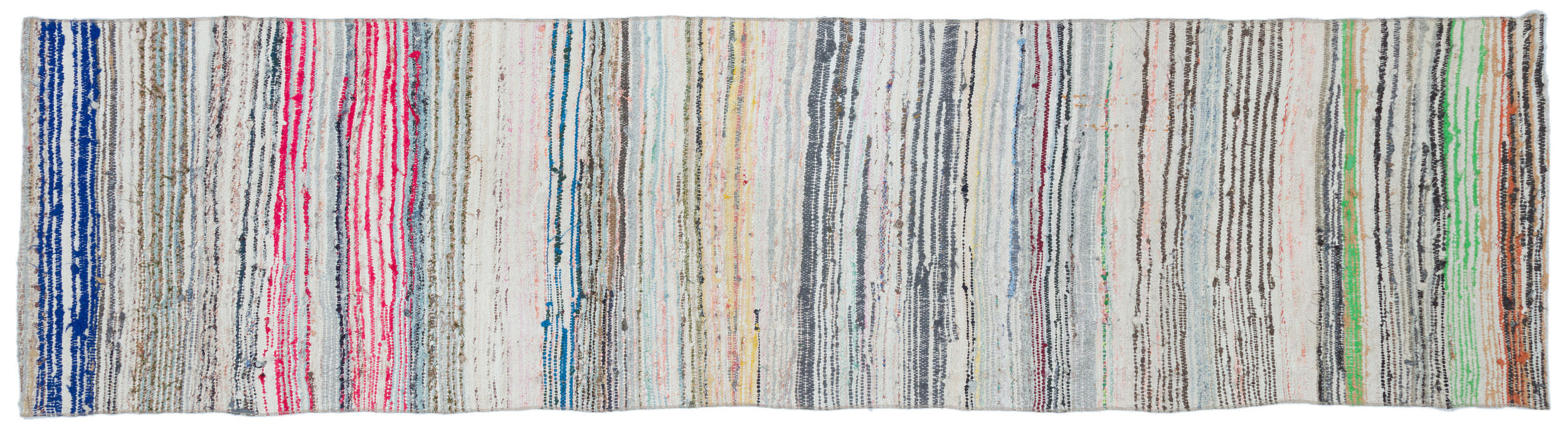 Chaput Over Dyed Kilim Rug 2'6'' x 9'10'' ft 77 x 300 cm