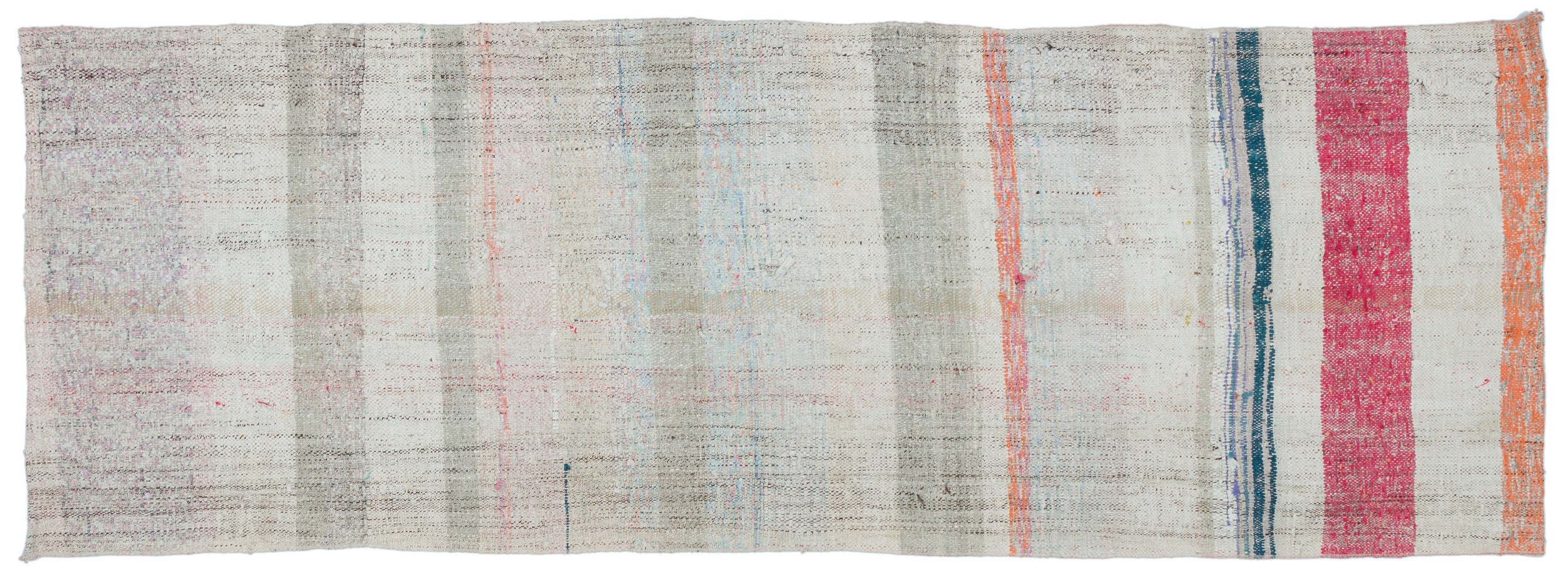 Chaput Over Dyed Kilim Rug 3'1'' x 8'2'' ft 94 x 250 cm