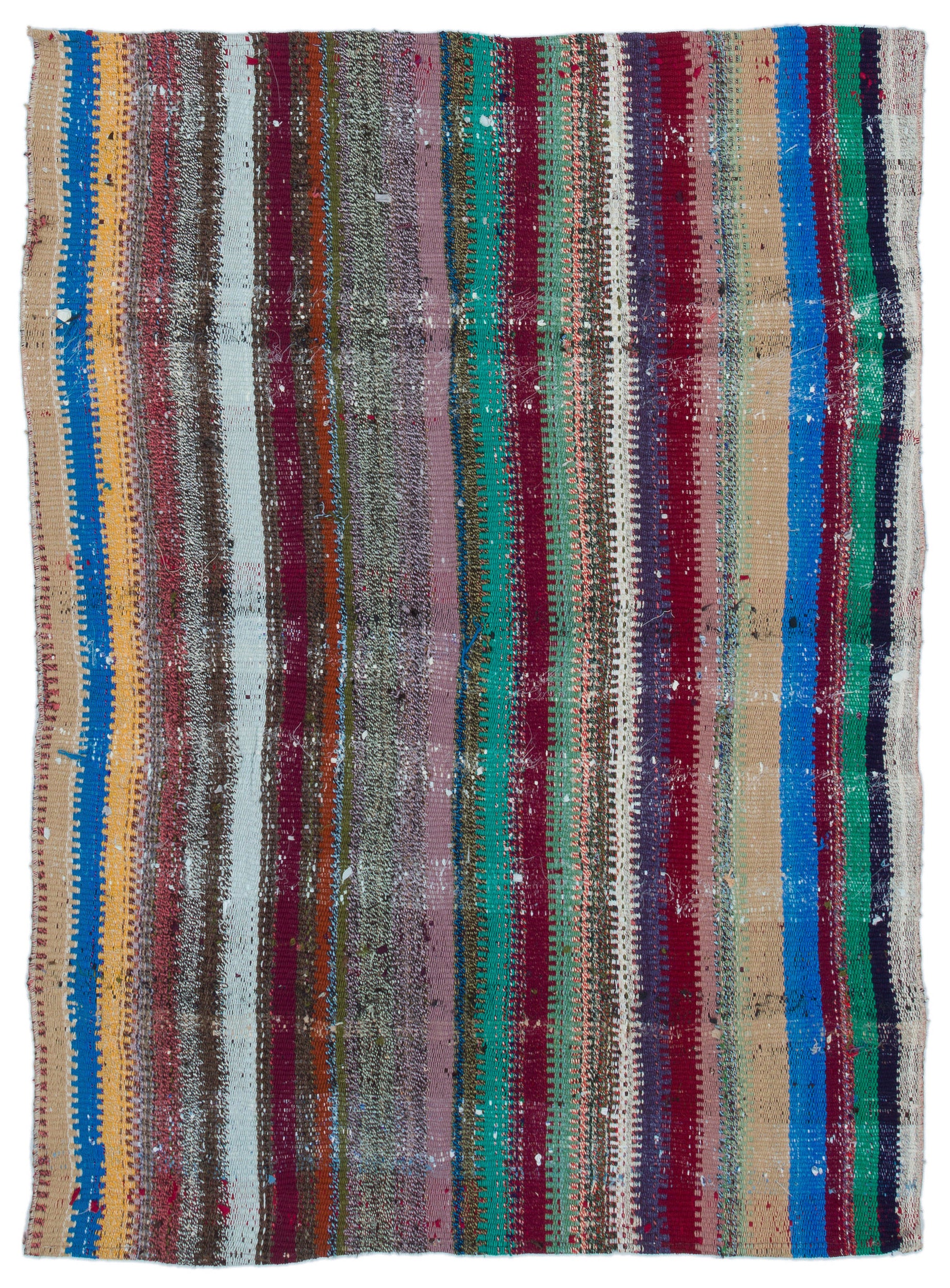 Chaput Over Dyed Kilim Rug 3'3'' x 4'6'' ft 100 x 136 cm