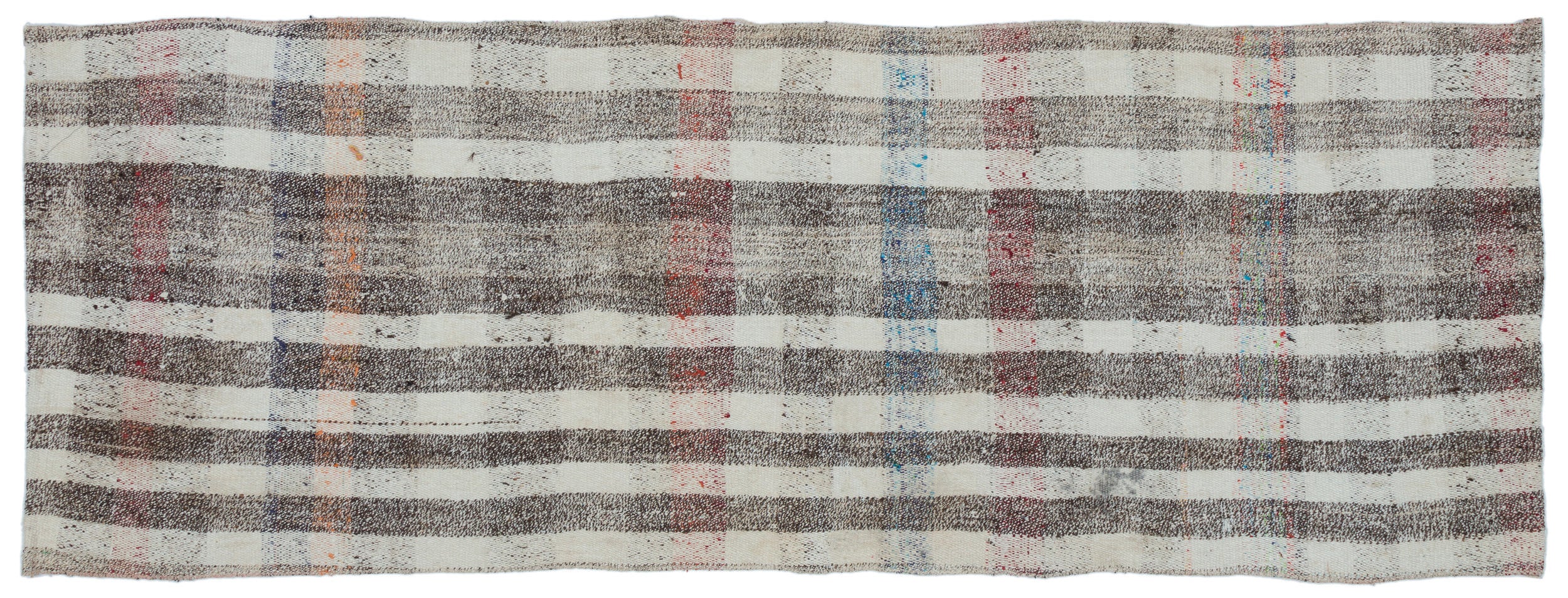 Chaput Over Dyed Kilim Rug 2'9'' x 7'7'' ft 85 x 230 cm