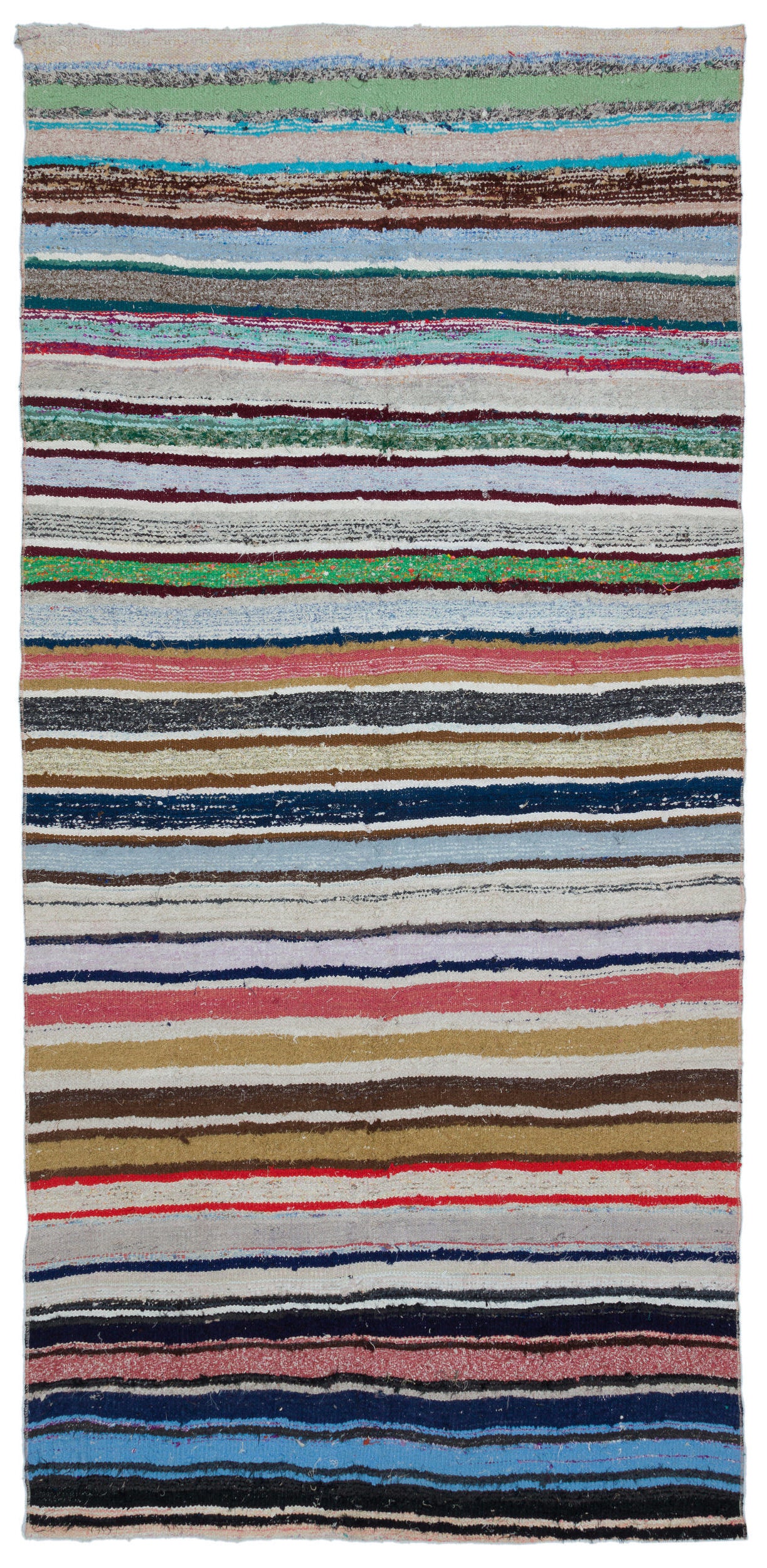 Chaput Over Dyed Kilim Rug 4'6'' x 9'3'' ft 136 x 283 cm