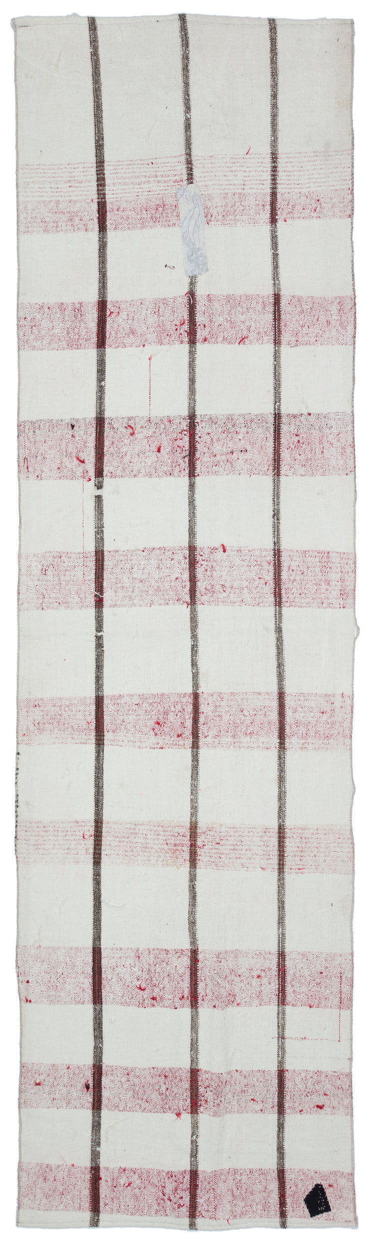 Chaput Over Dyed Kilim Rug 3'2'' x 11'4'' ft 97 x 345 cm