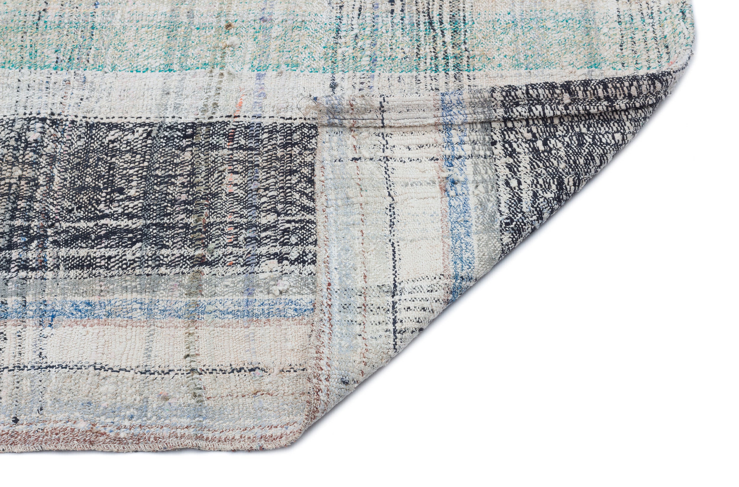 Chaput Over Dyed Kilim Rug 5'8'' x 6'7'' ft 172 x 201 cm